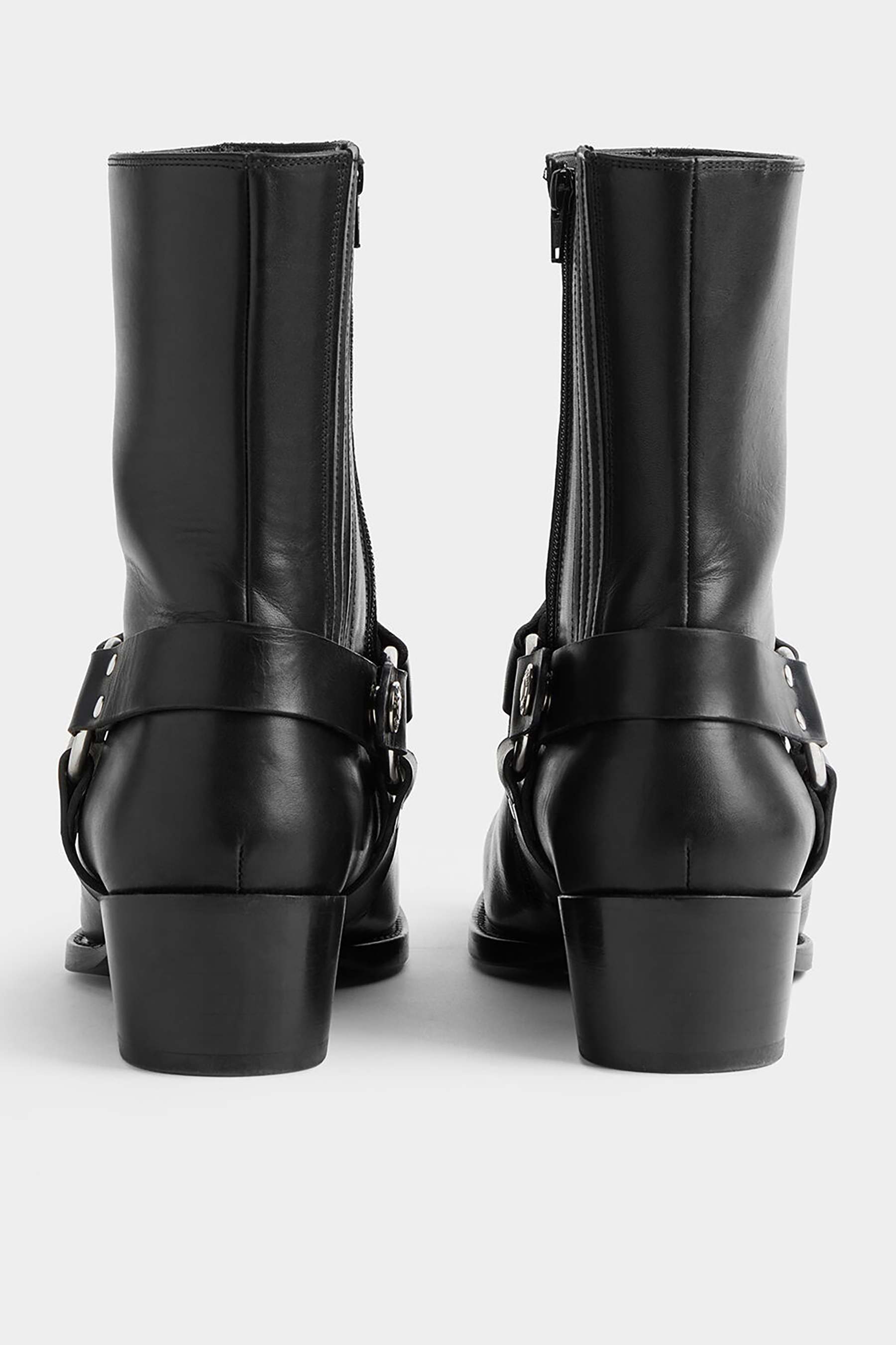 DSQUARED2 Ring Leather Biker Boots