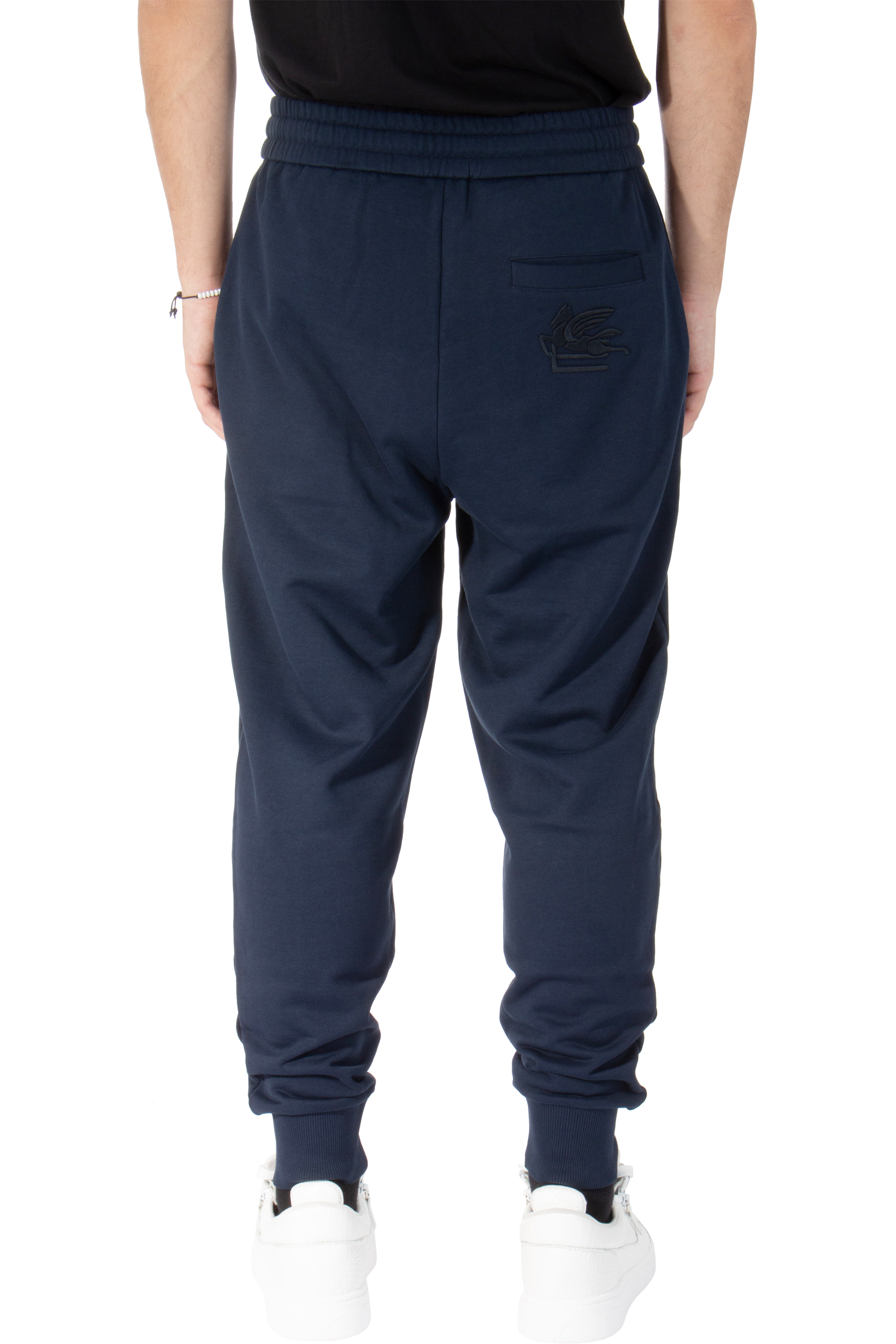 ETRO Embroidered Jersey Sweatpants 