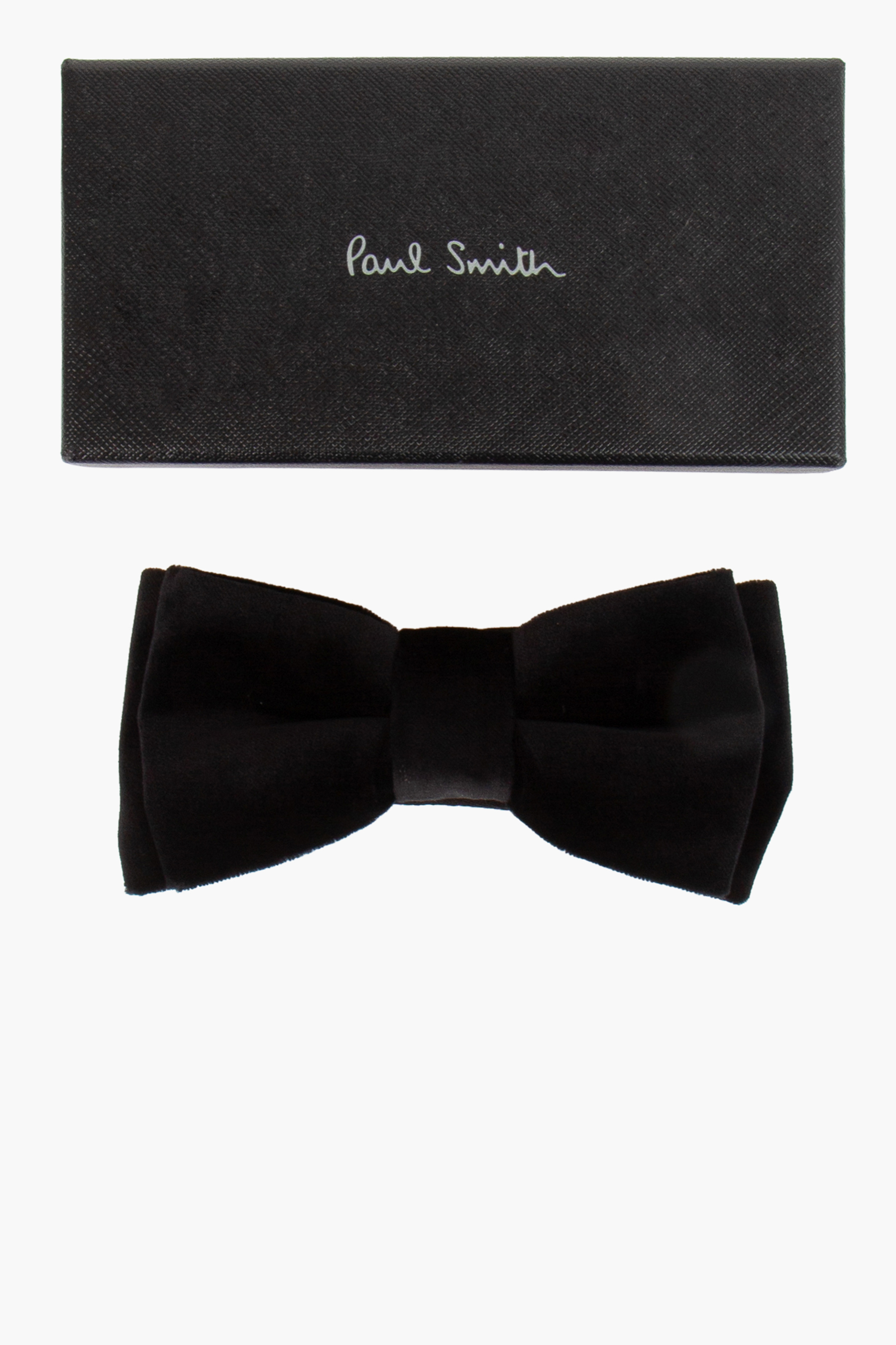 PAUL SMITH Pre-Tied Velour Bow Tie