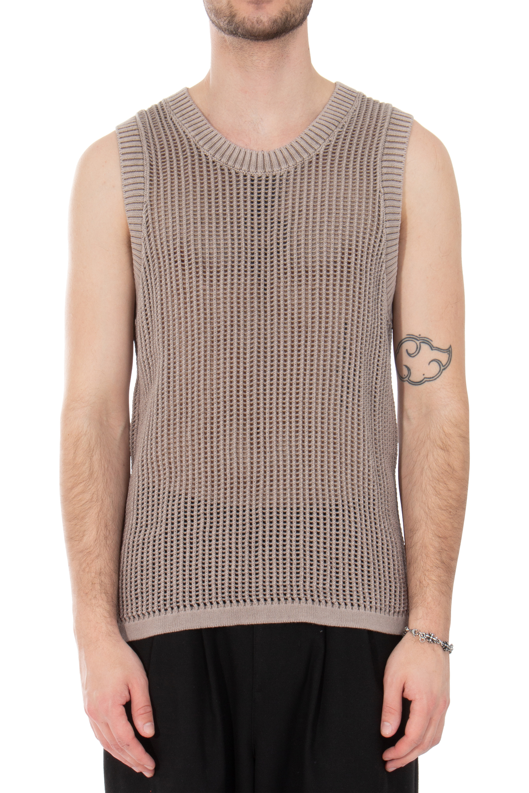 REPRESENT Cotton Washed Knit Vest