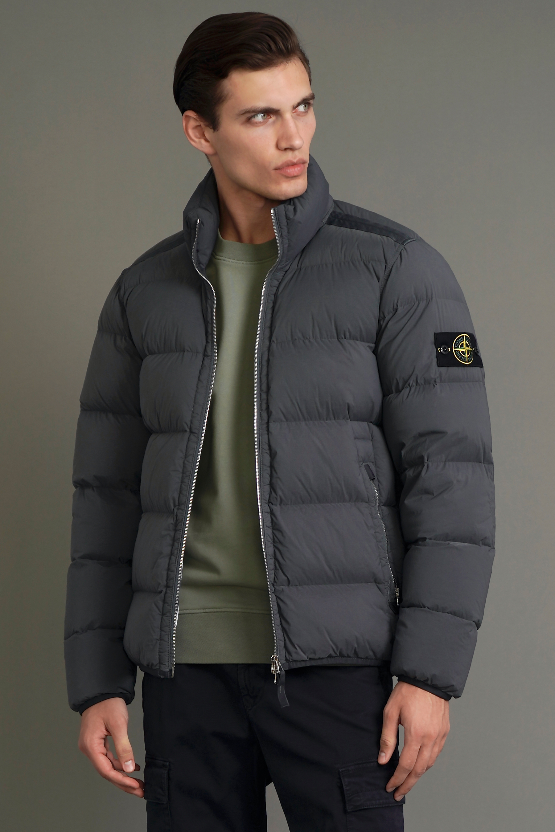 STONE ISLAND Seamless Tunnel Nylon Down Puffer Jacket