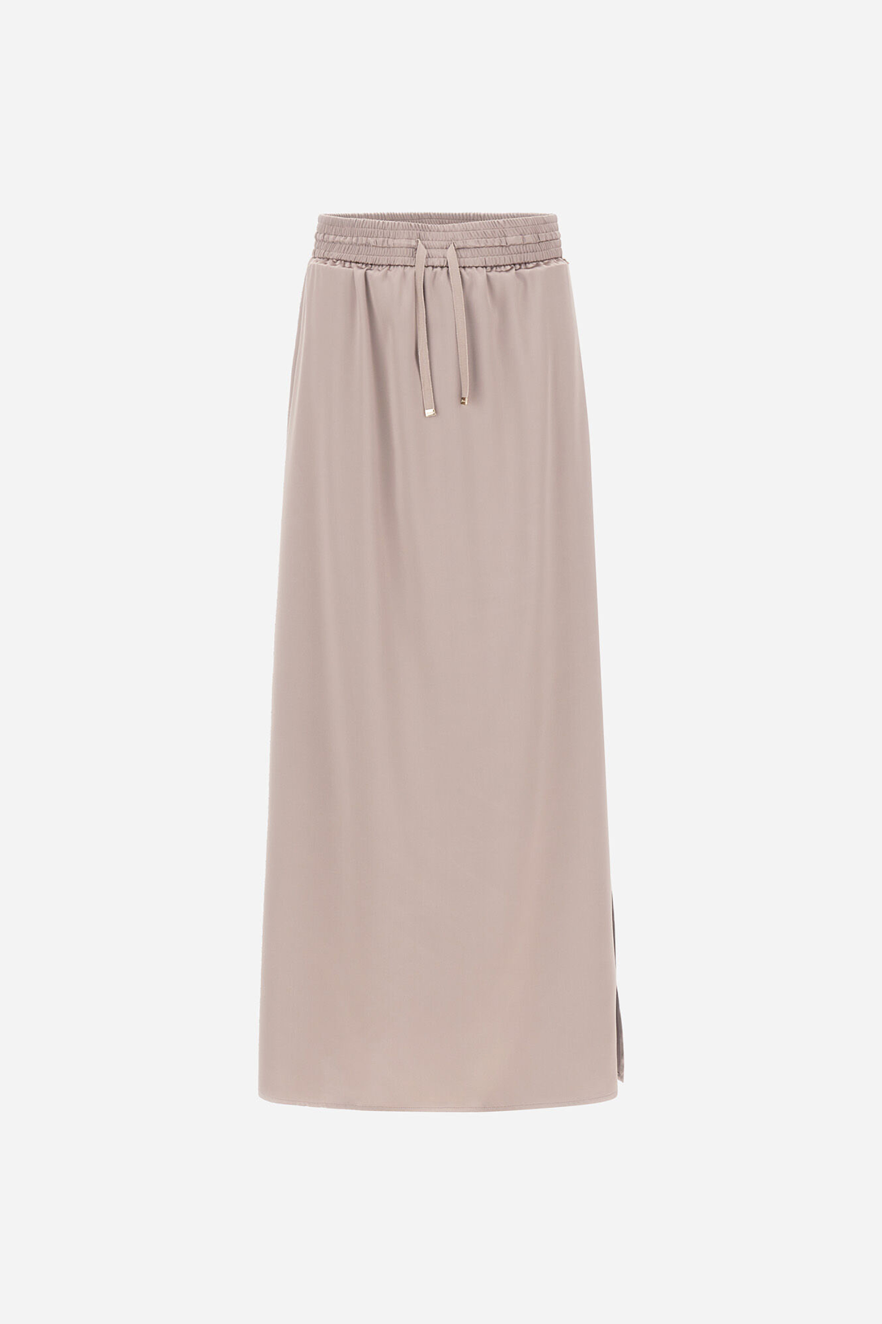 HERNO Regular Fit Satin Skirt