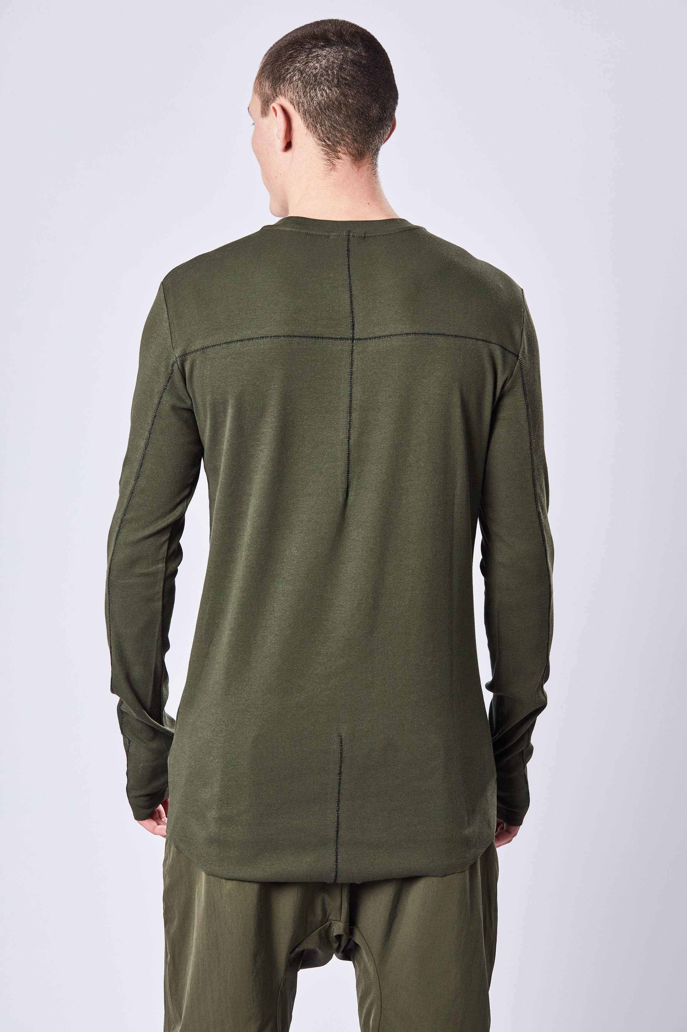 THOM KROM Ribbed Modal Stretch Longsleeve 