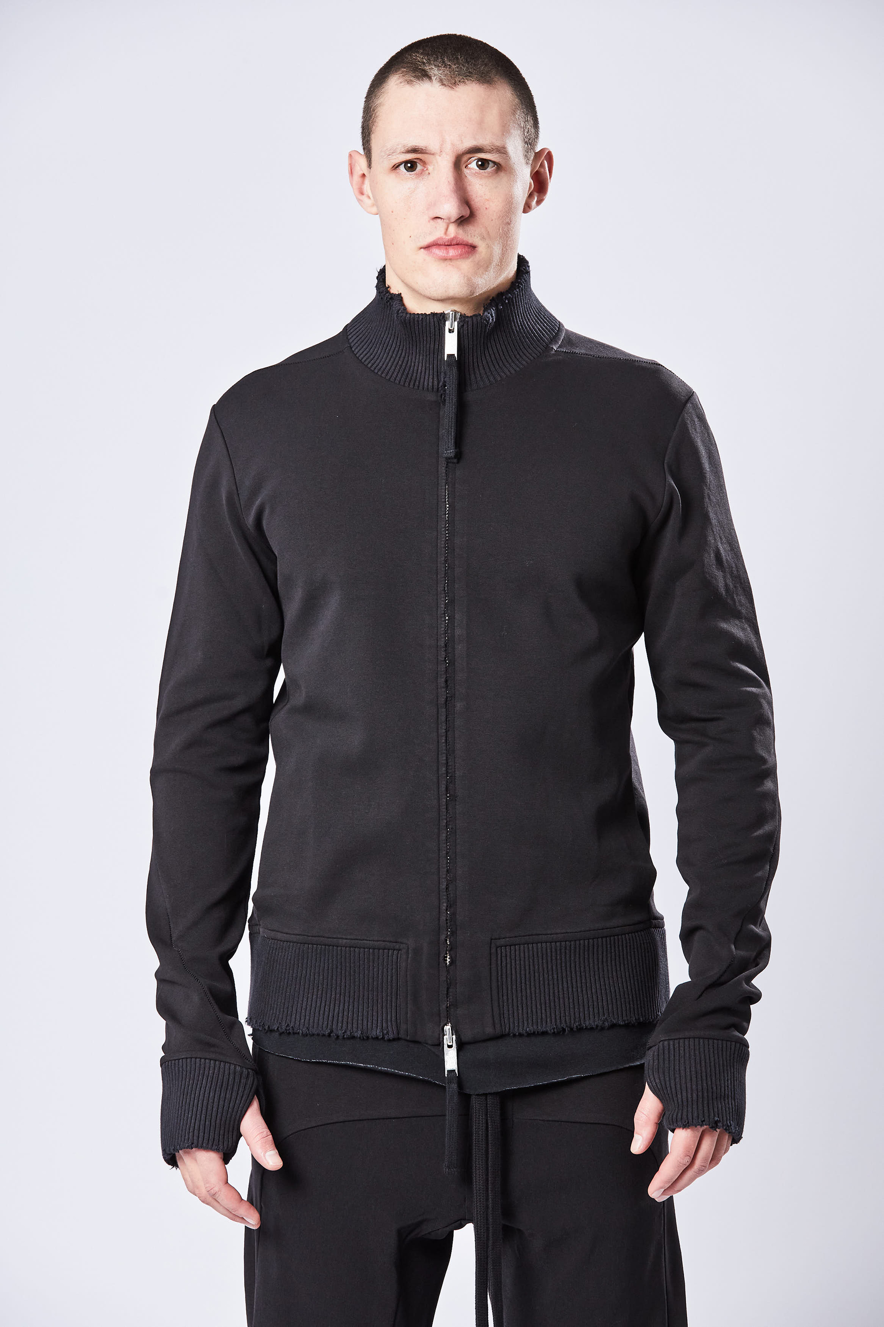 THOM KROM Cotton Stretch Sweatjacket