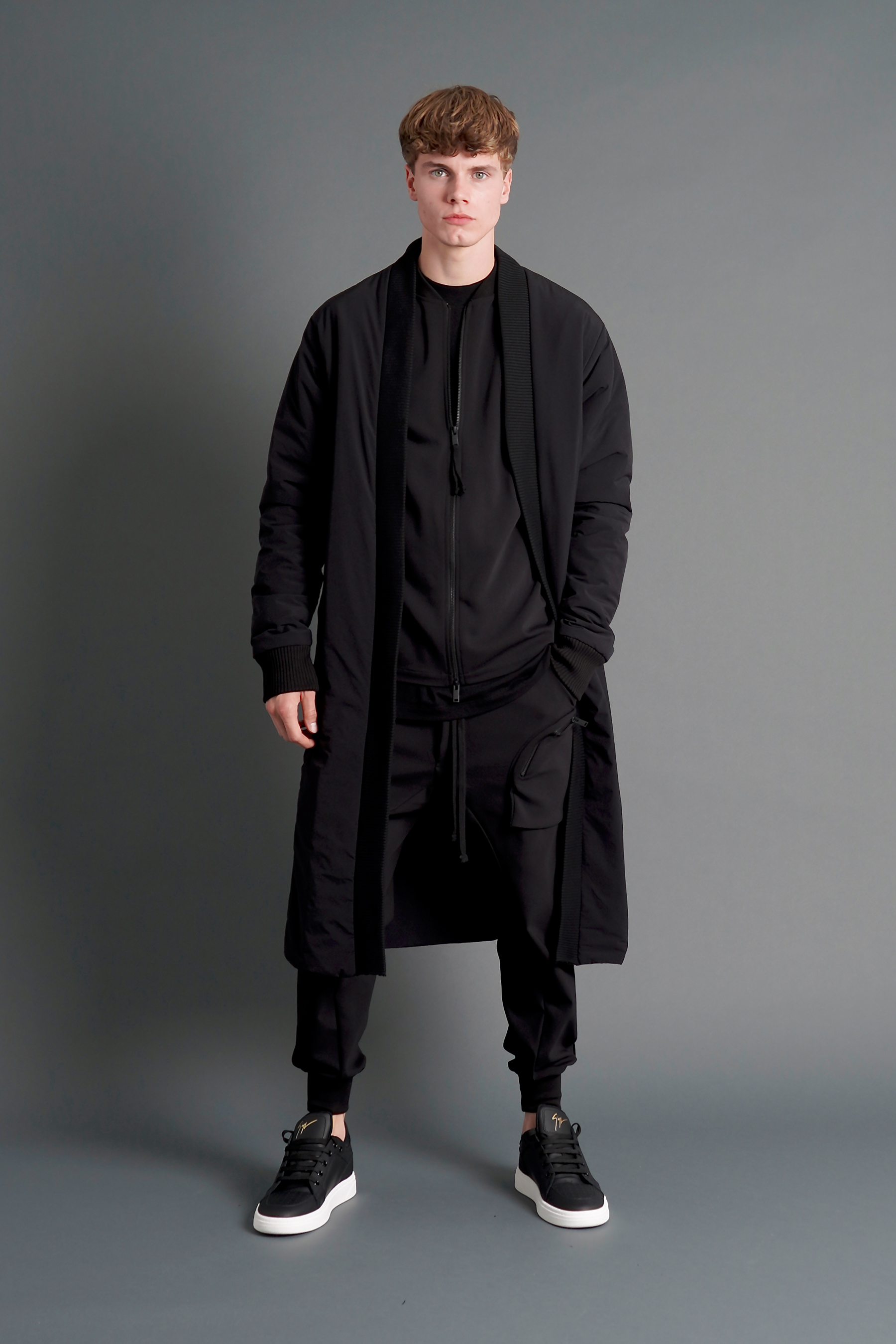 THOM KROM Padded Lightweight Long Coat