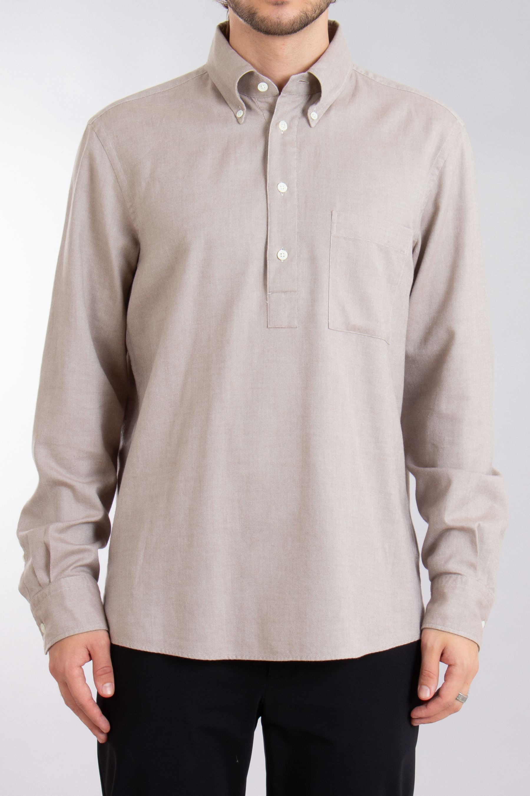 ZEGNA Regular Fit Cashco Shirt