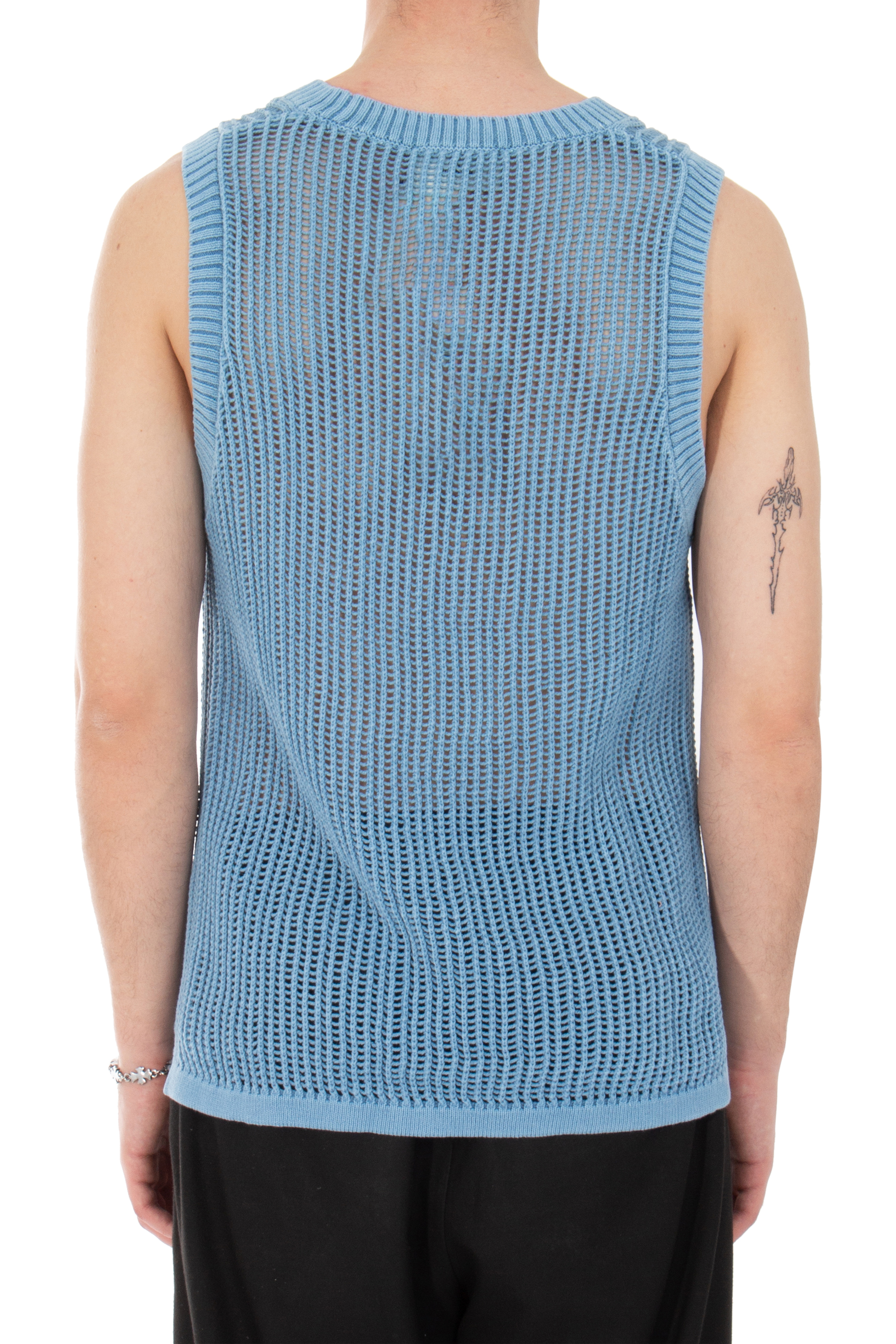 REPRESENT Cotton Washed Knit Vest