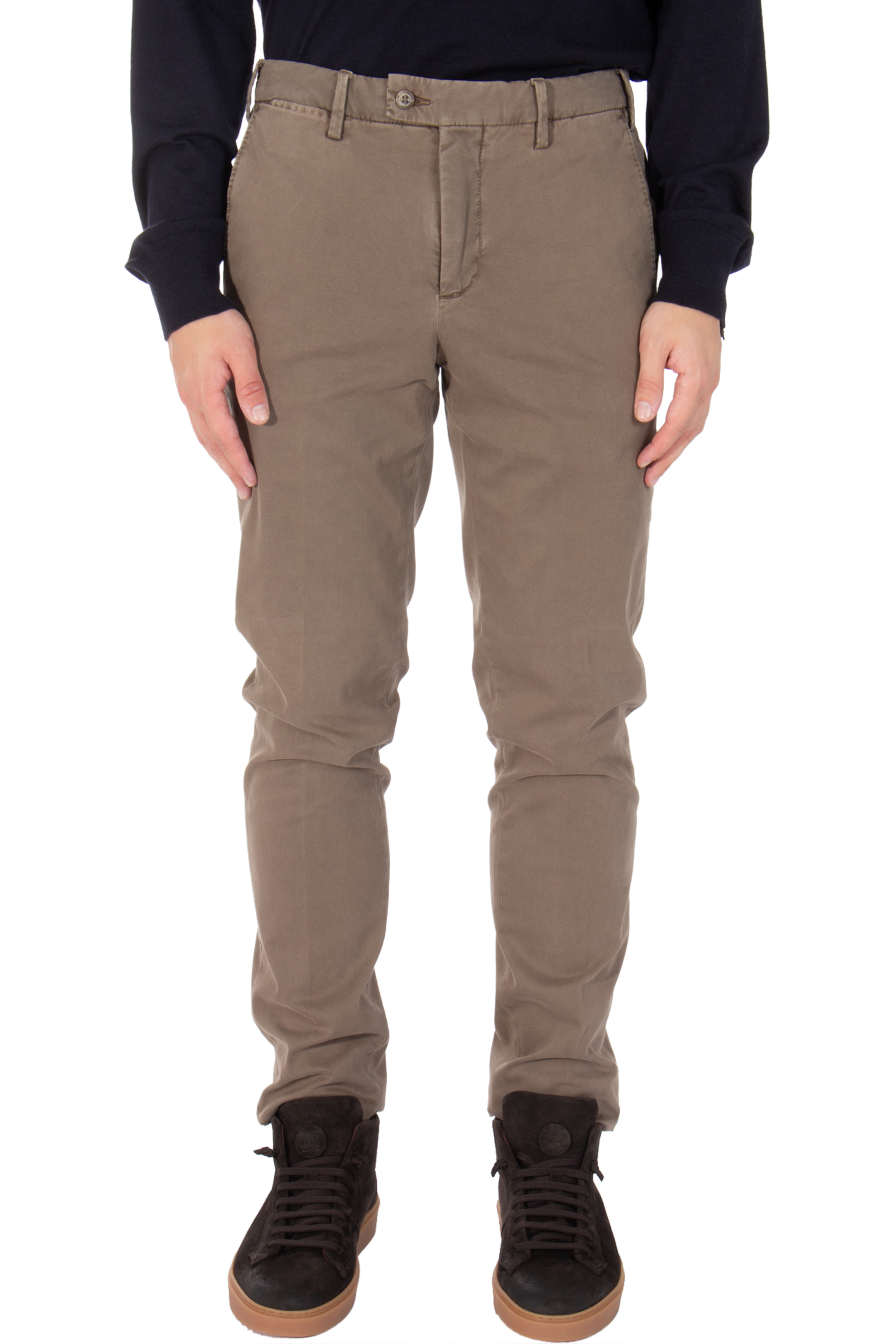 BALDESSARINI Cotton Blend Chino Pants Sean