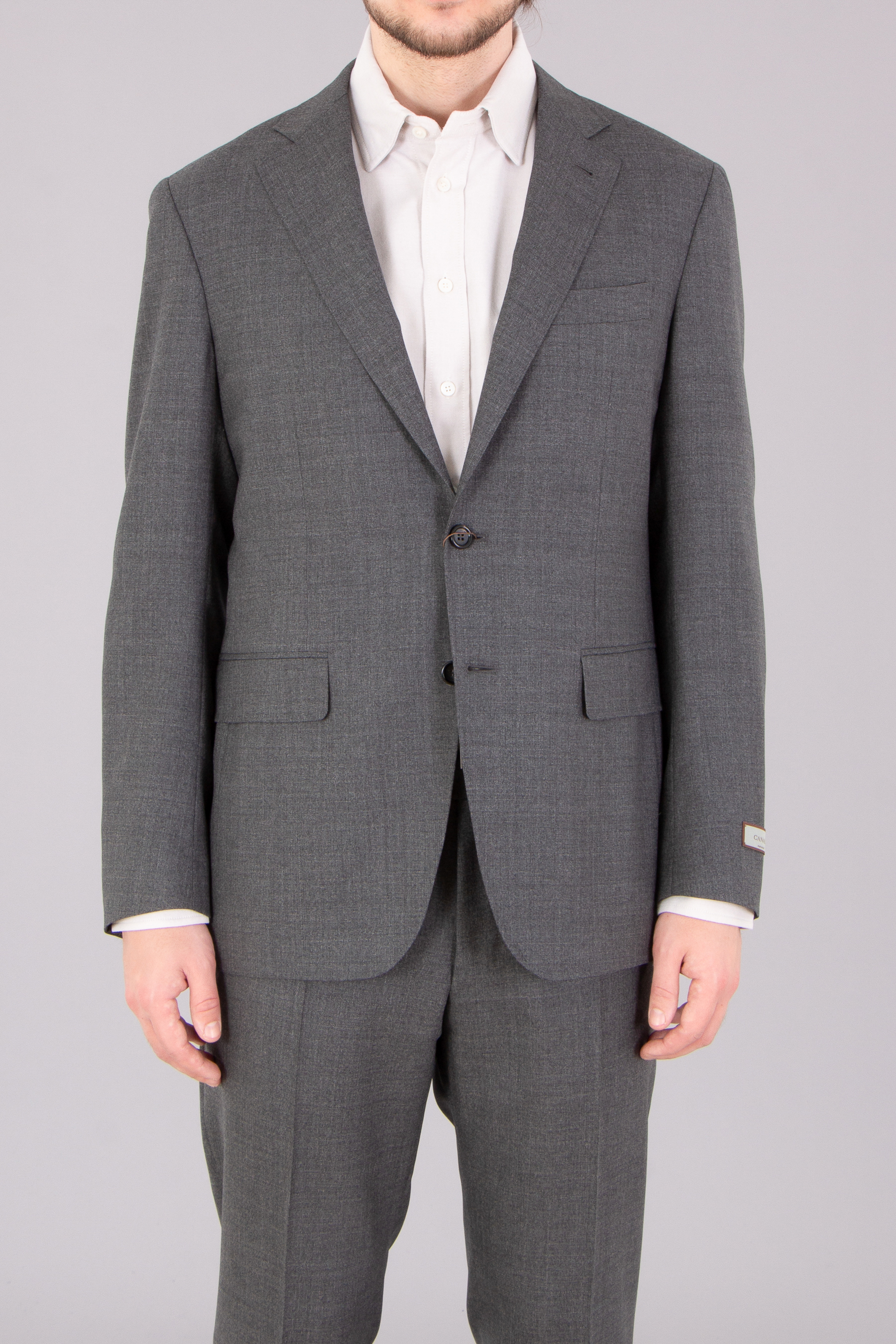 CANALI Modern Fit Travel Wool Suit Kei