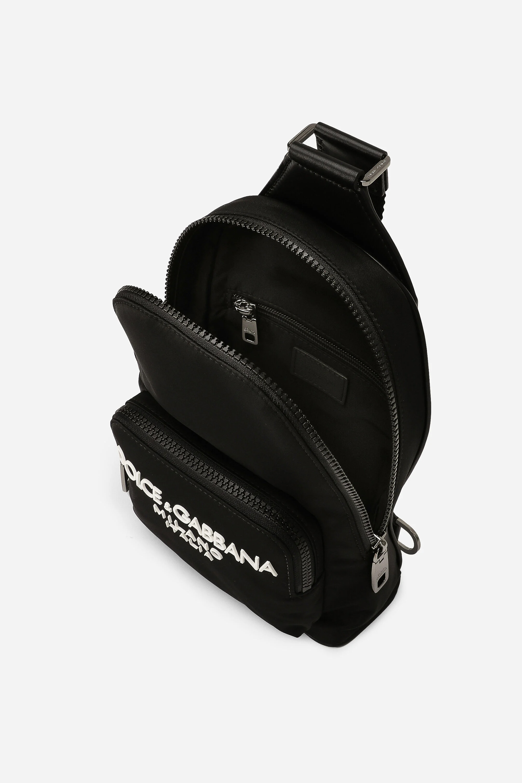 DOLCE & GABBANA Nylon Crossbody Backpack