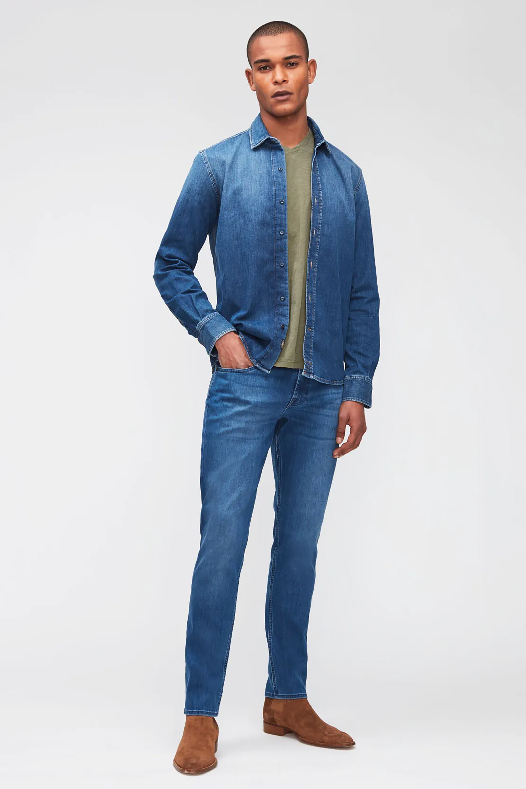 7 FOR ALL MANKIND Luxe Performance Eco Jeans Slimmy 