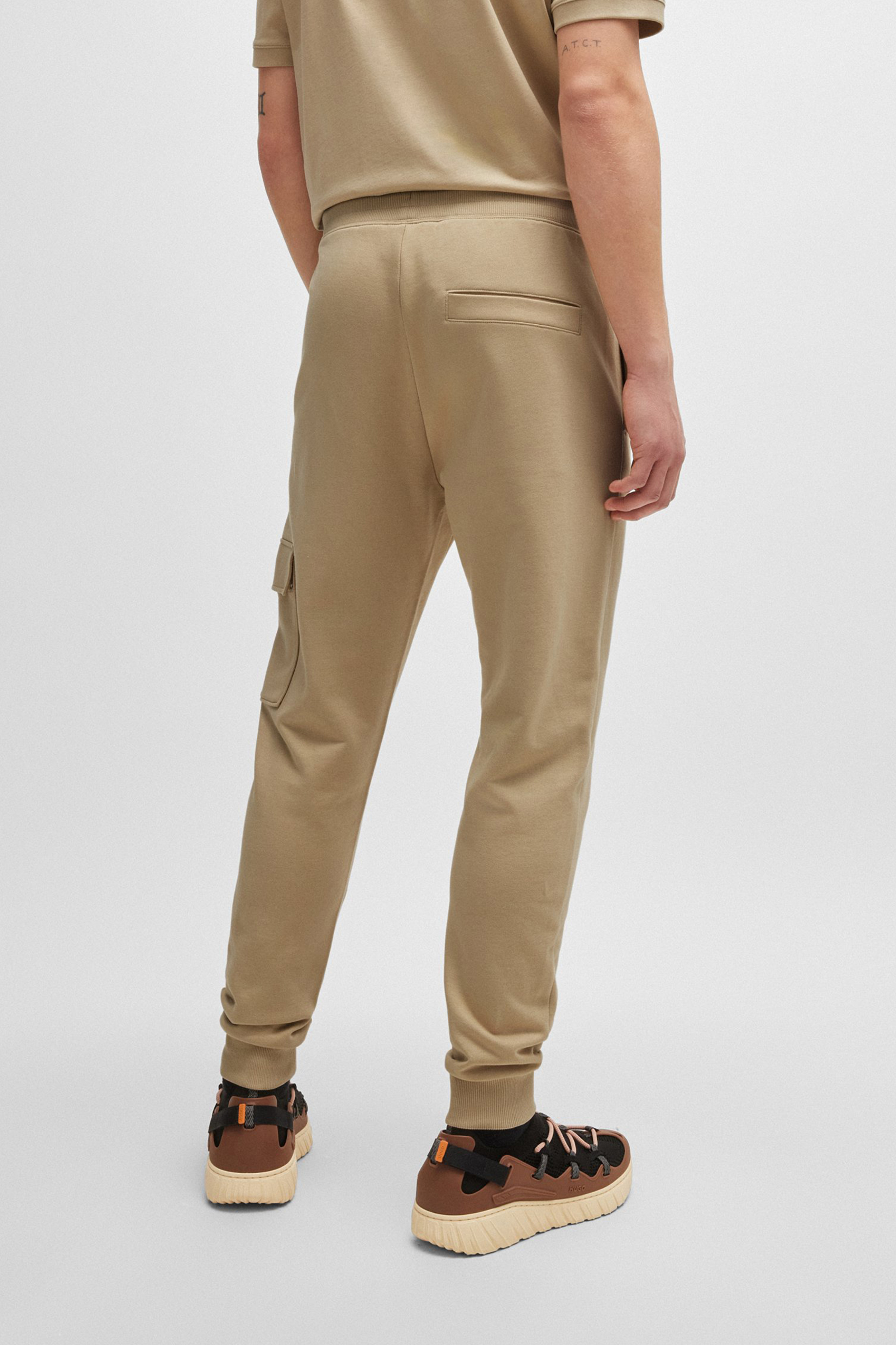 HUGO Regenerative Cotton Terry Sweatpants Dwellrom