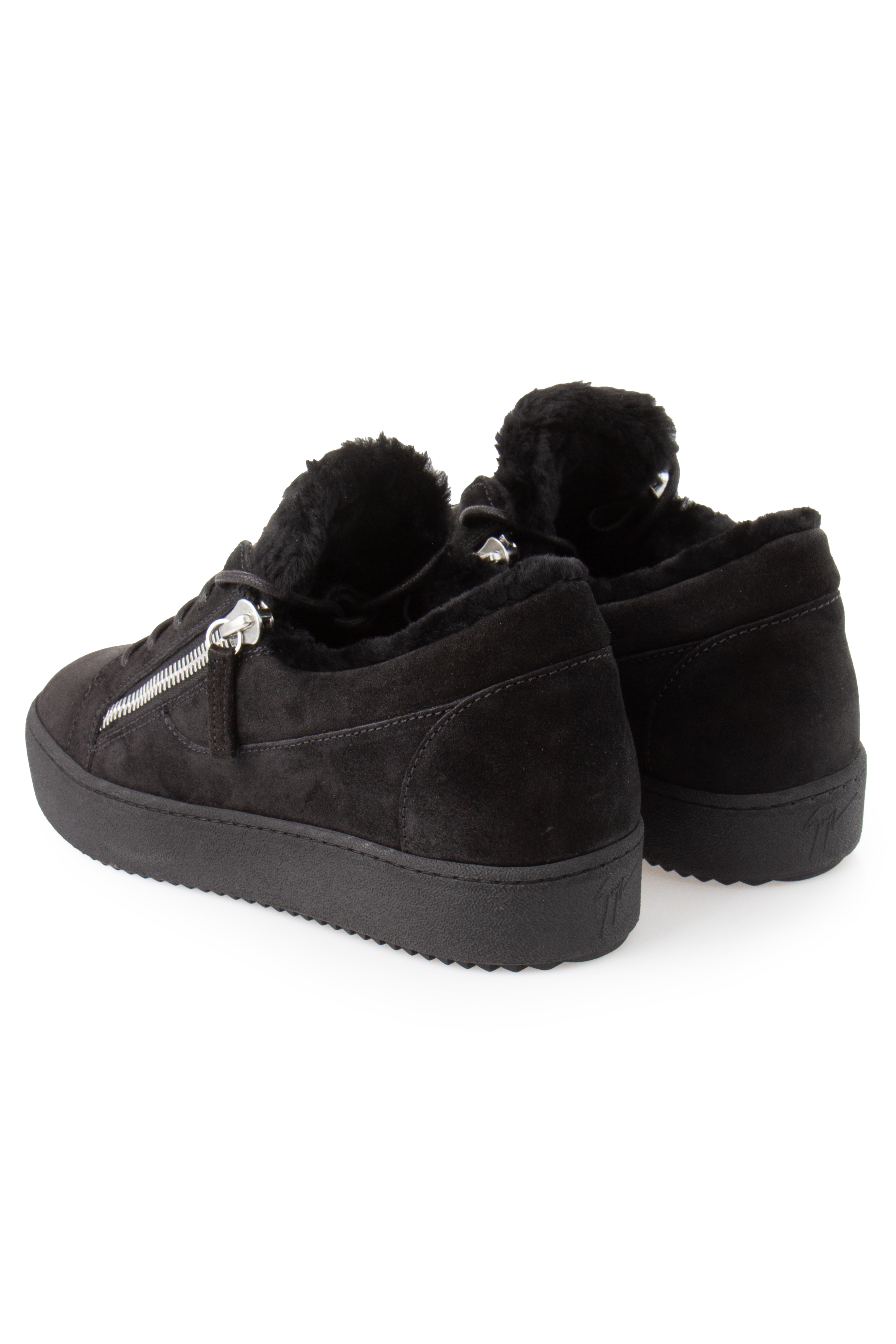 GIUSEPPE ZANOTTI Lined Suede Sneakers Frankie Winter