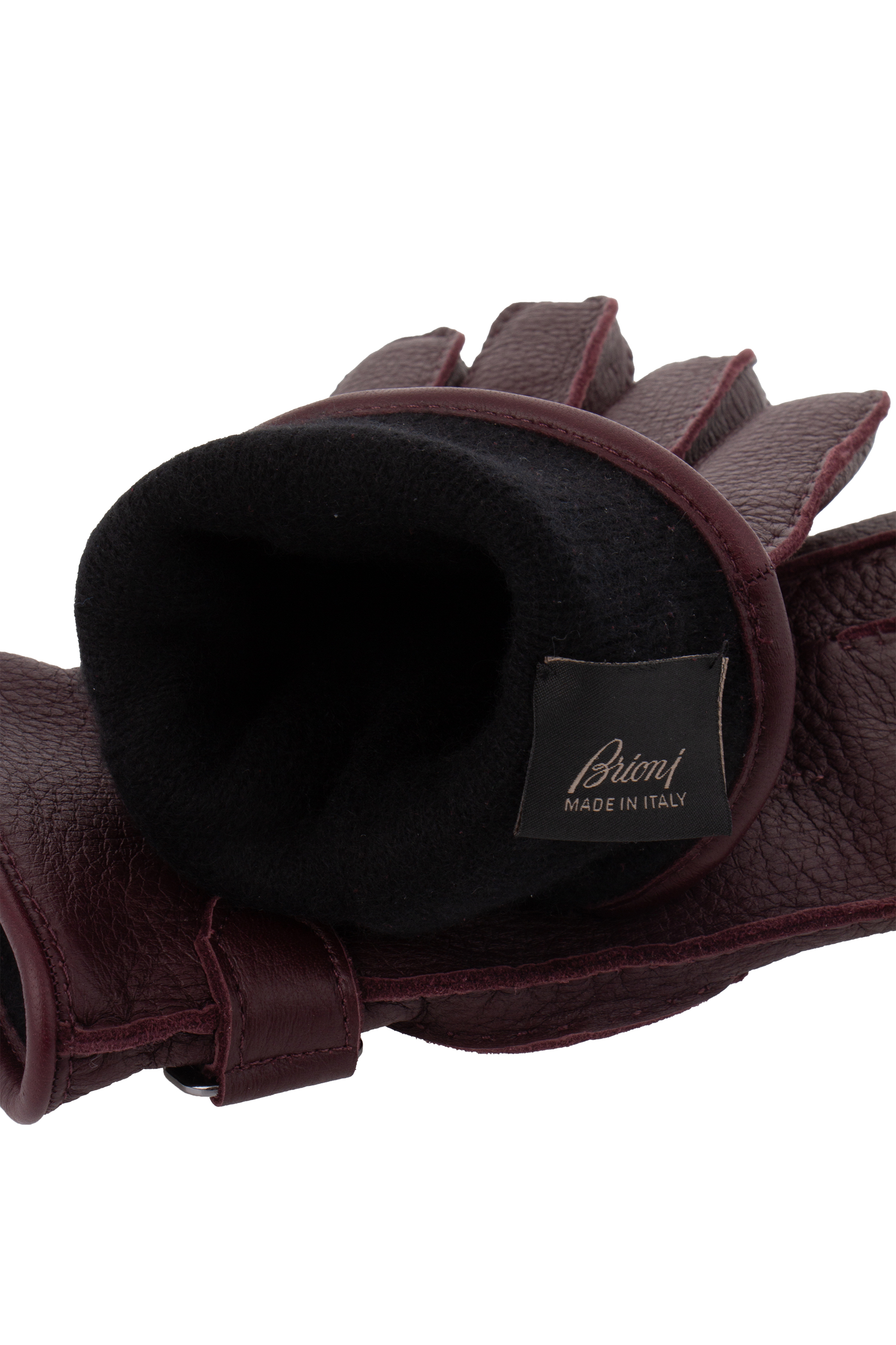 BRIONI Deer Leather Gloves