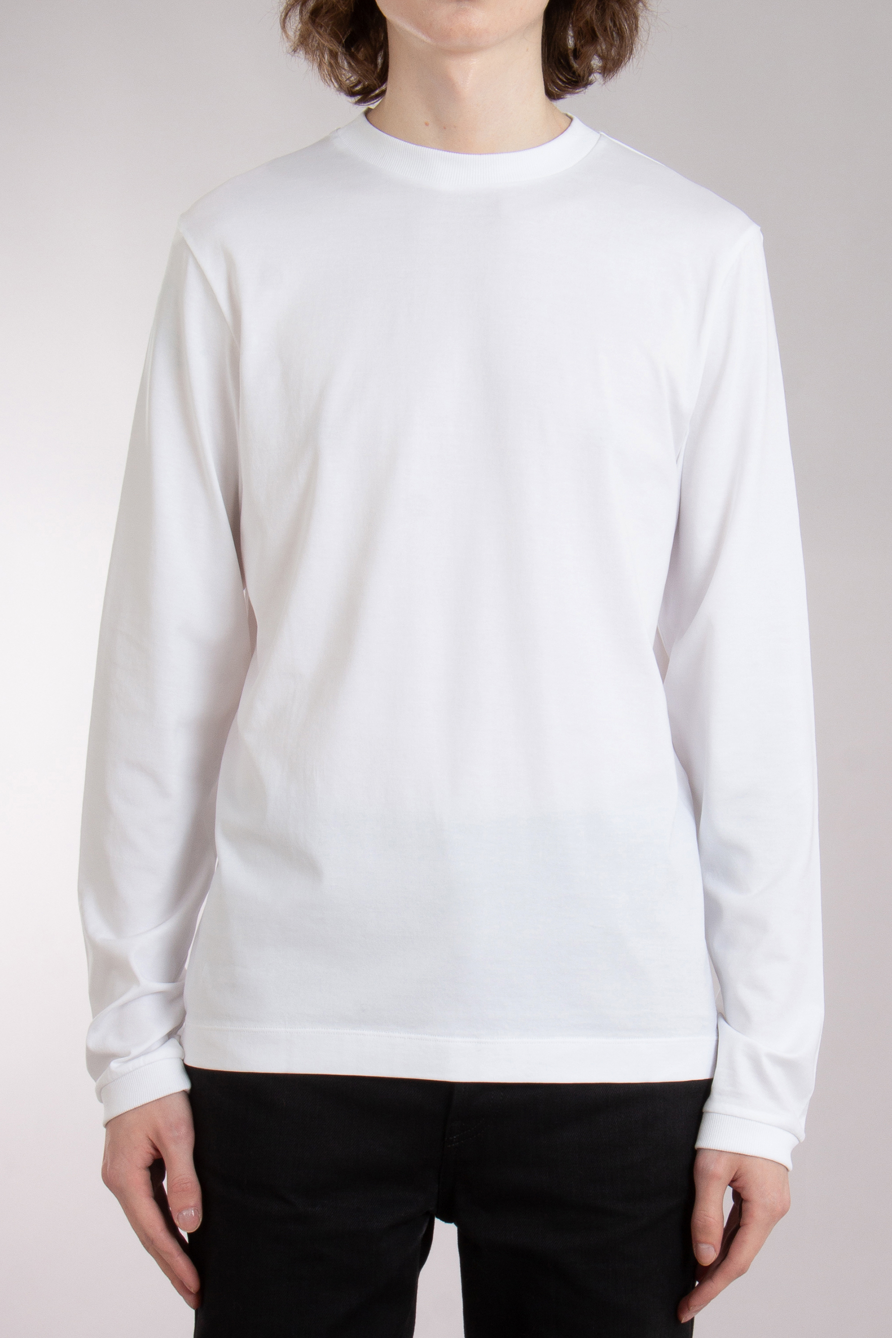 TRUSTED HANDWORK Supima Cotton Jersey Long Sleeve T-Shirt