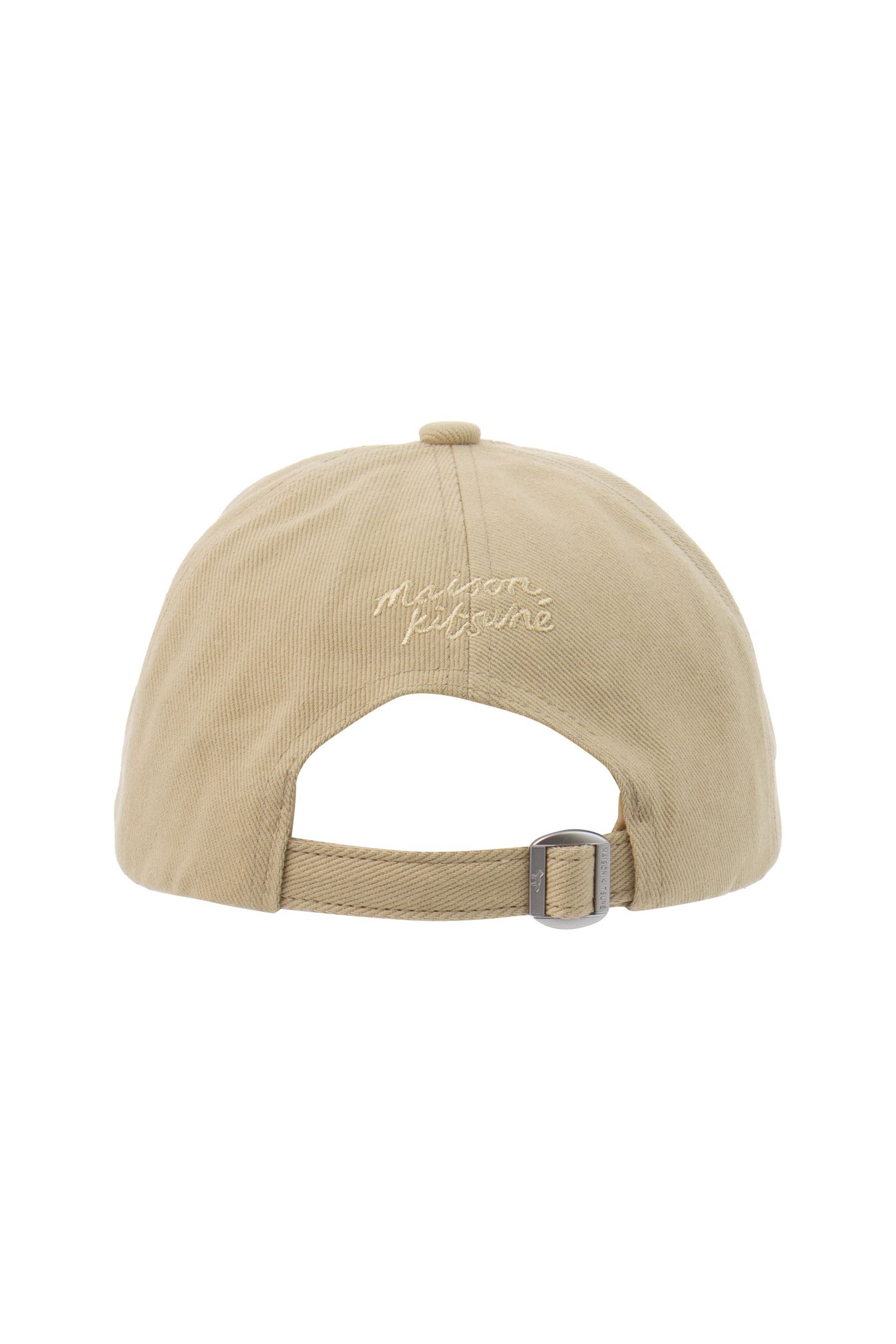 MAISON KITSUNÉ Bold Fox Head Cotton Canvas Cap