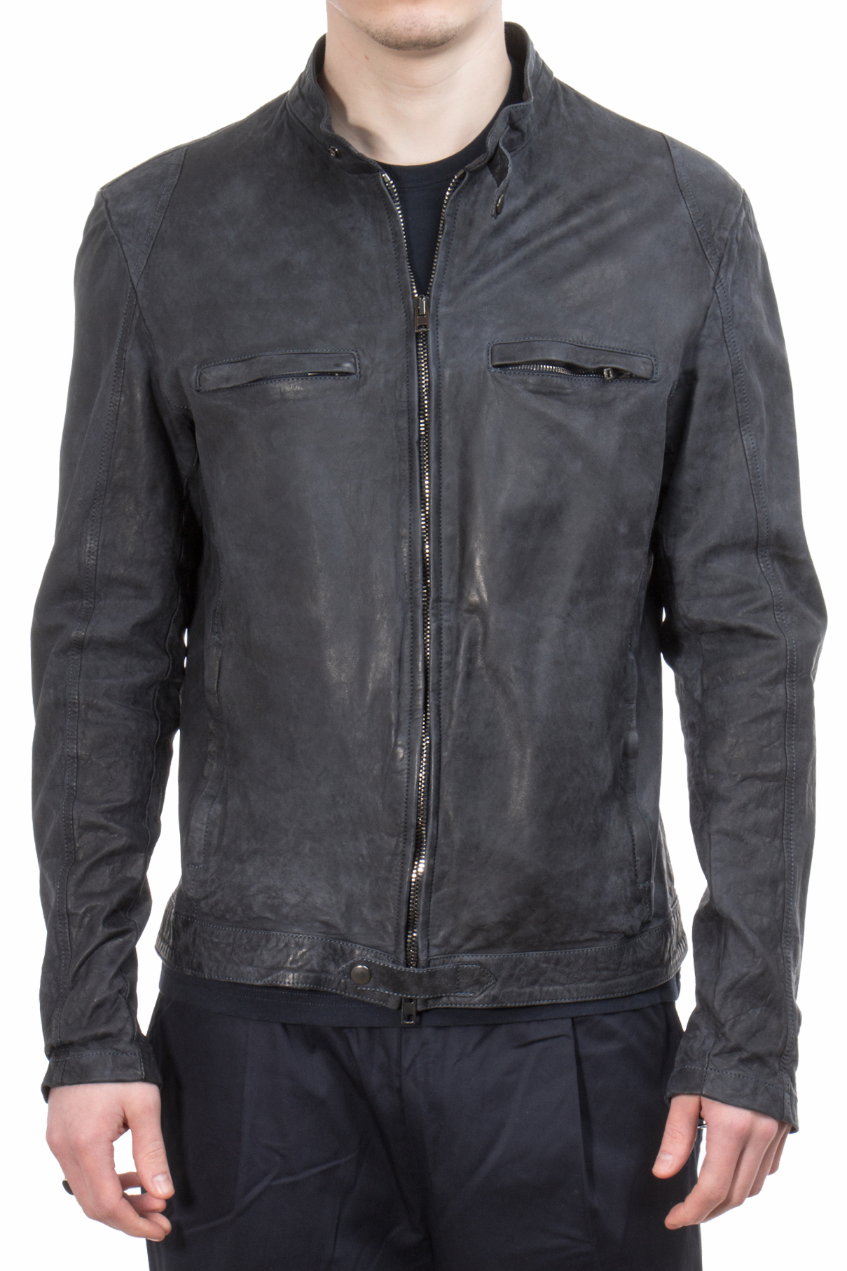 SALVATORE SANTORO Leather Jacket