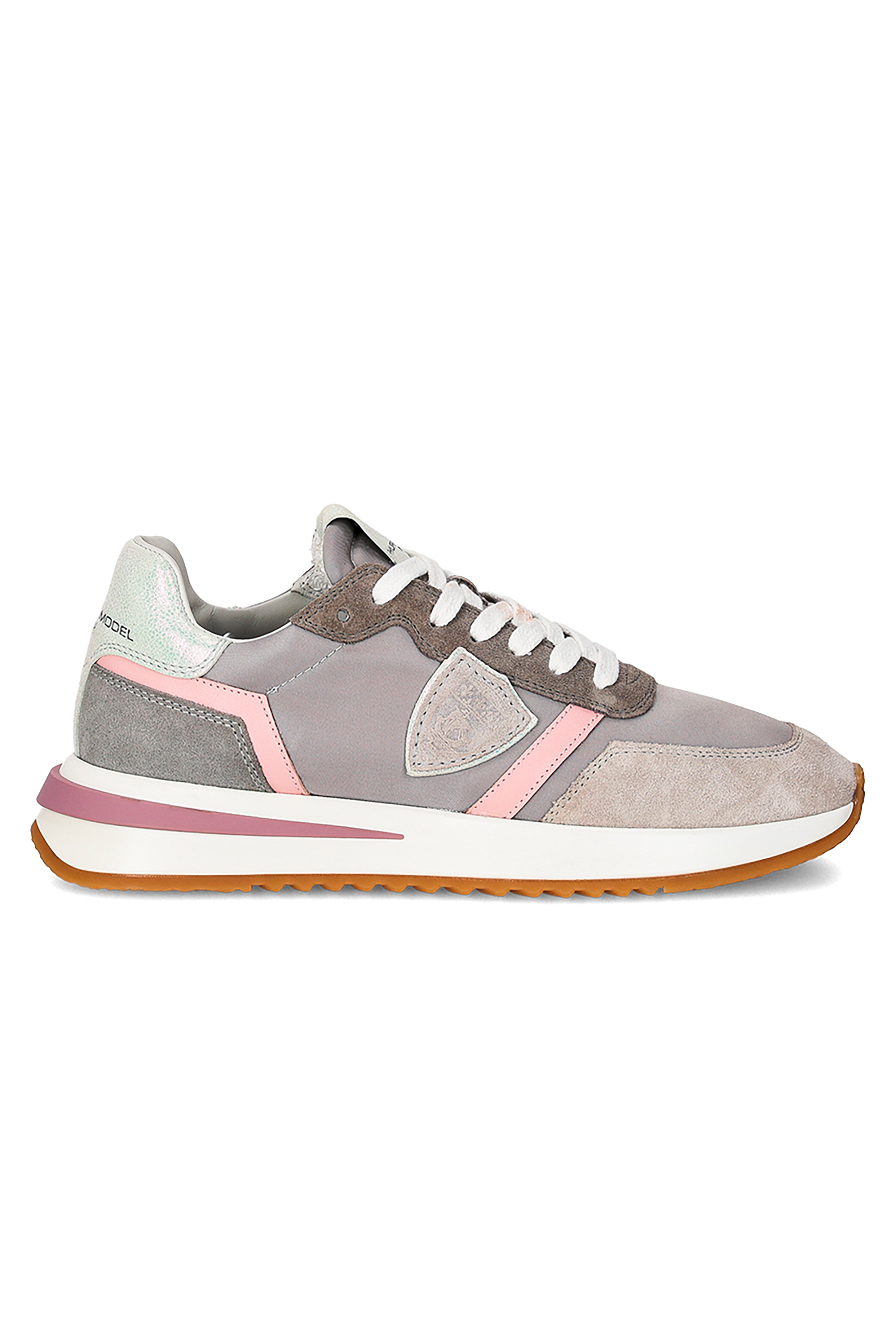 PHILIPPE MODEL Technical Fabric & Suede Sneakers Tropez 2.1 Low