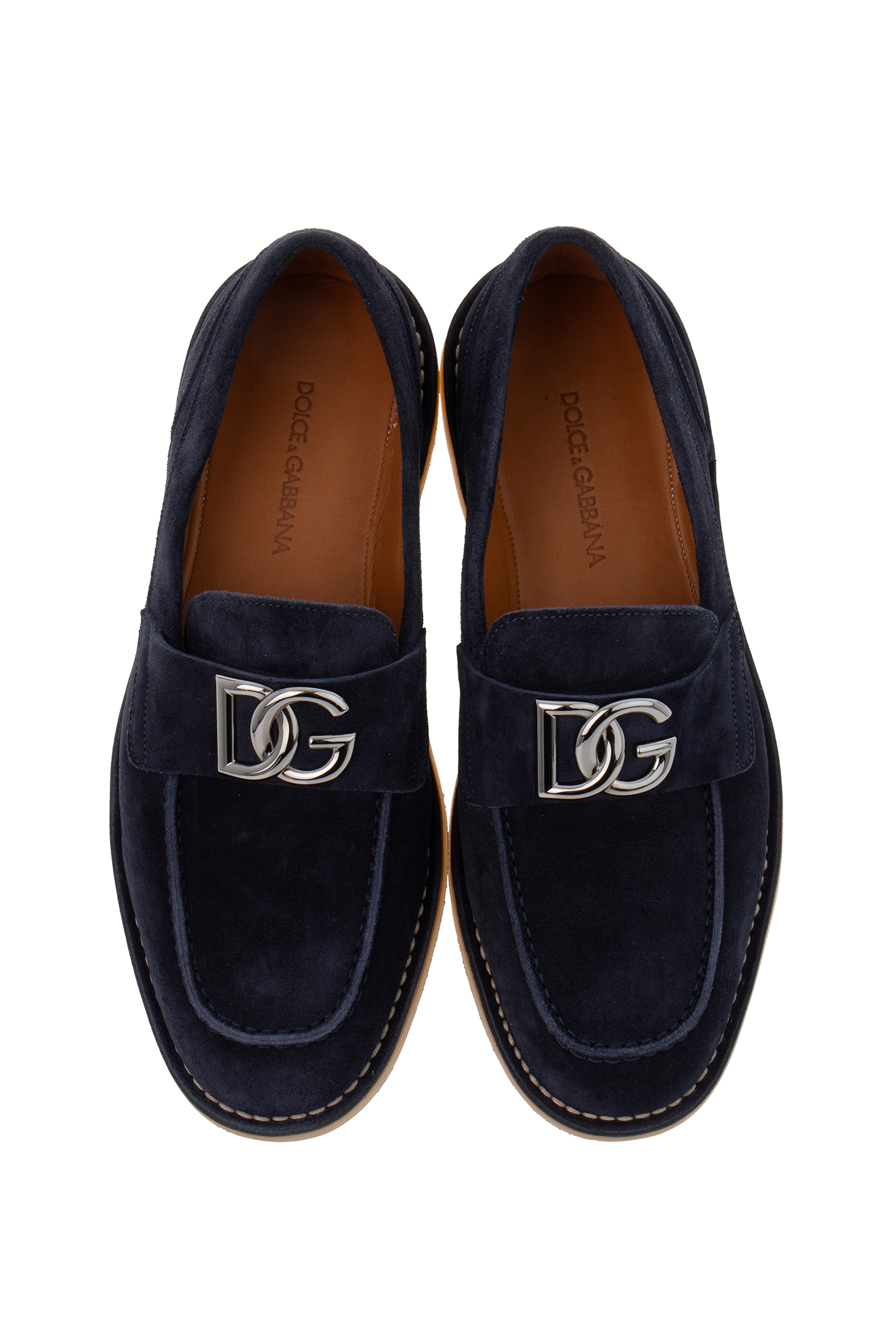 DOLCE & GABBANA Suede Mocassins 