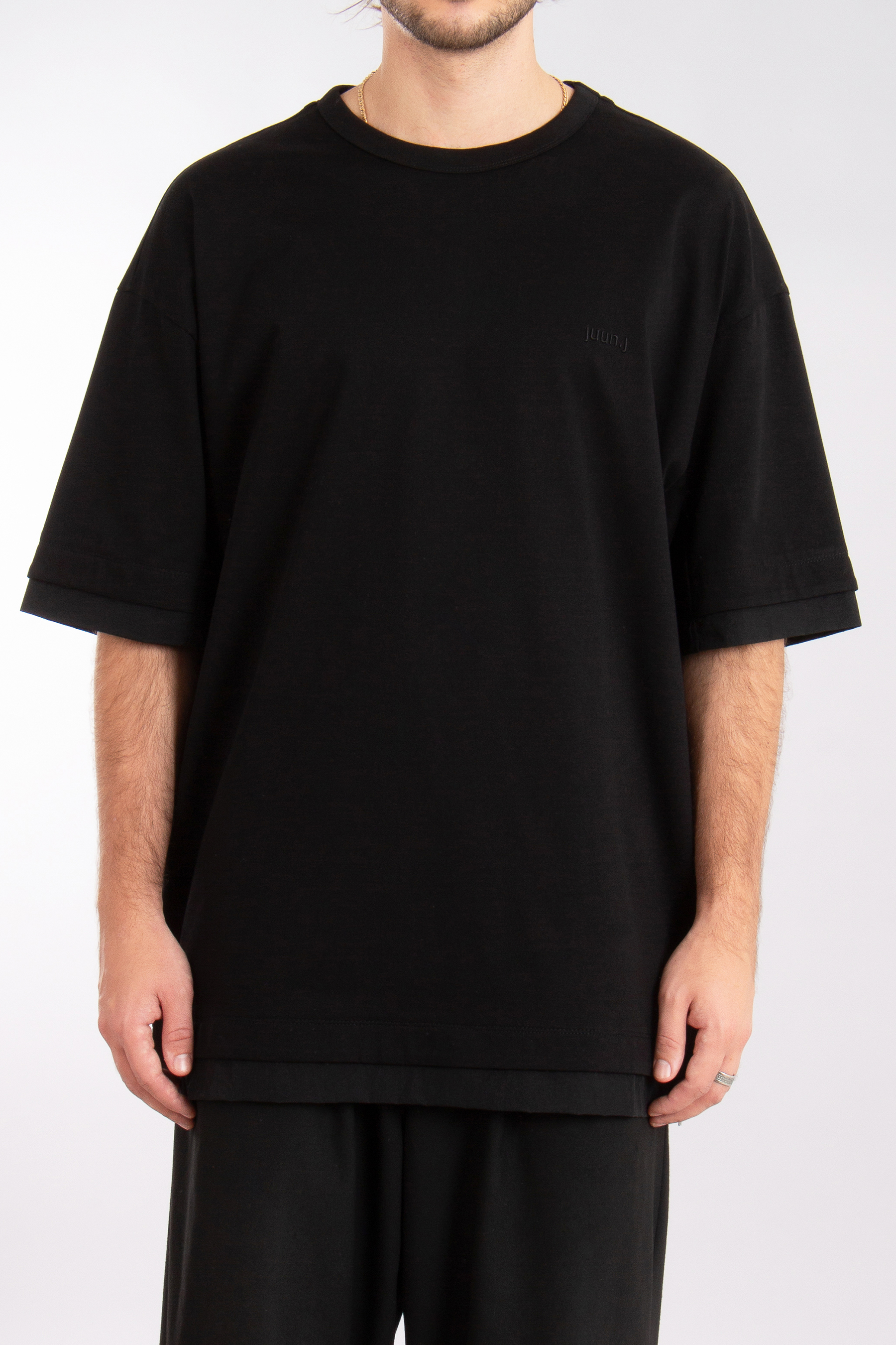 JUUN.J Oversized Cotton Jersey T-Shirt