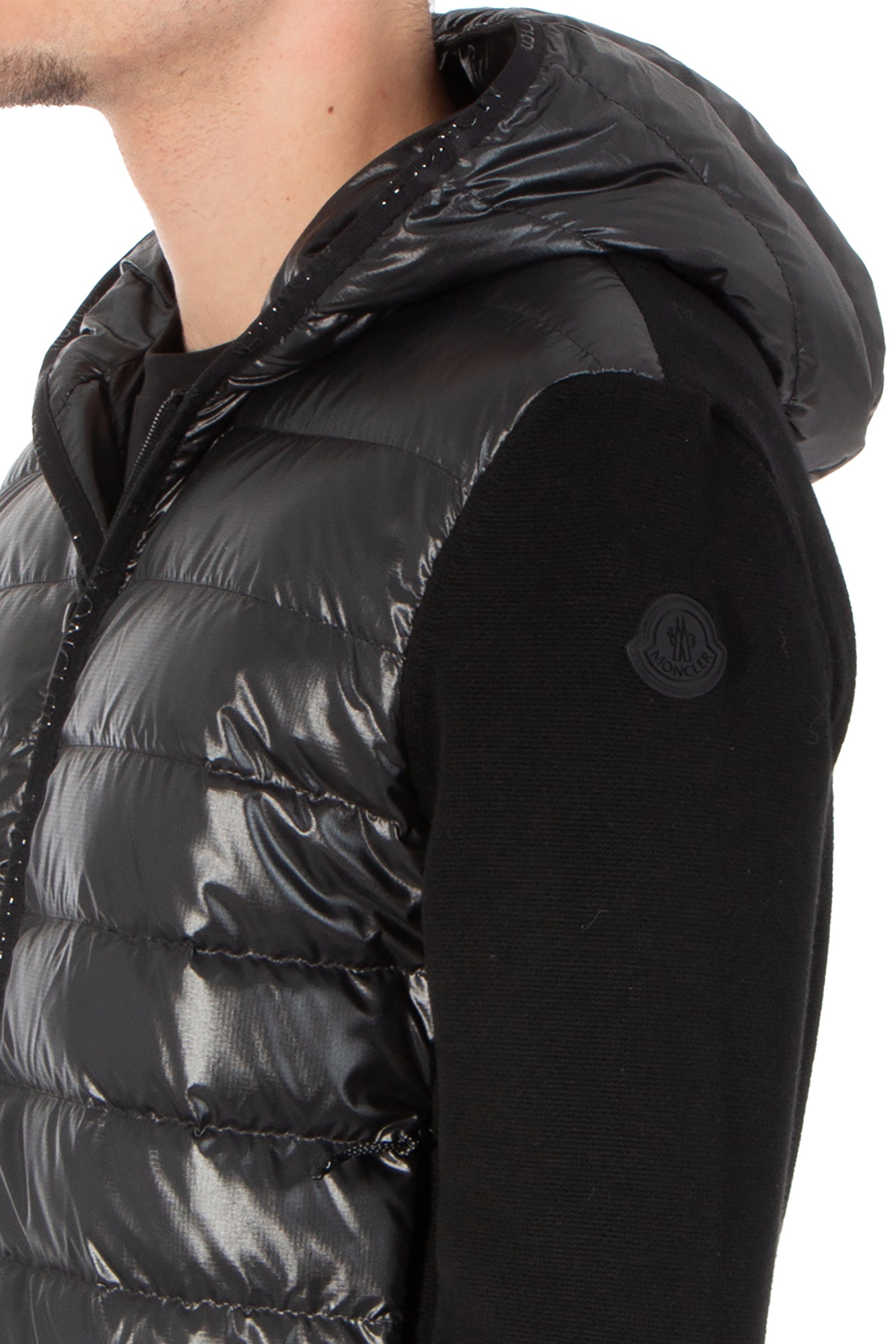 MONCLER Padded Cotton Zip Cardigan