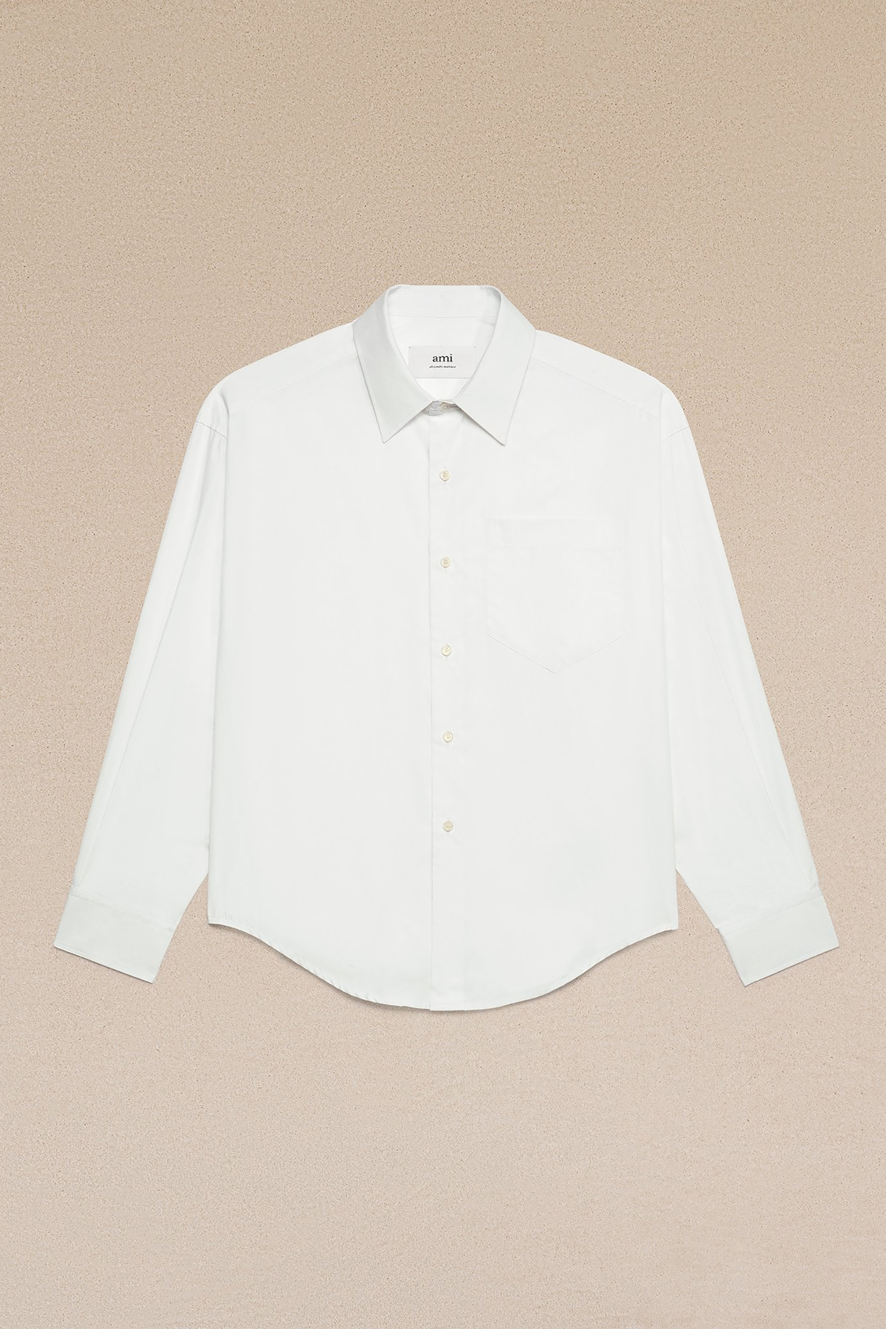 AMI PARIS Cotton Poplin Shirt 