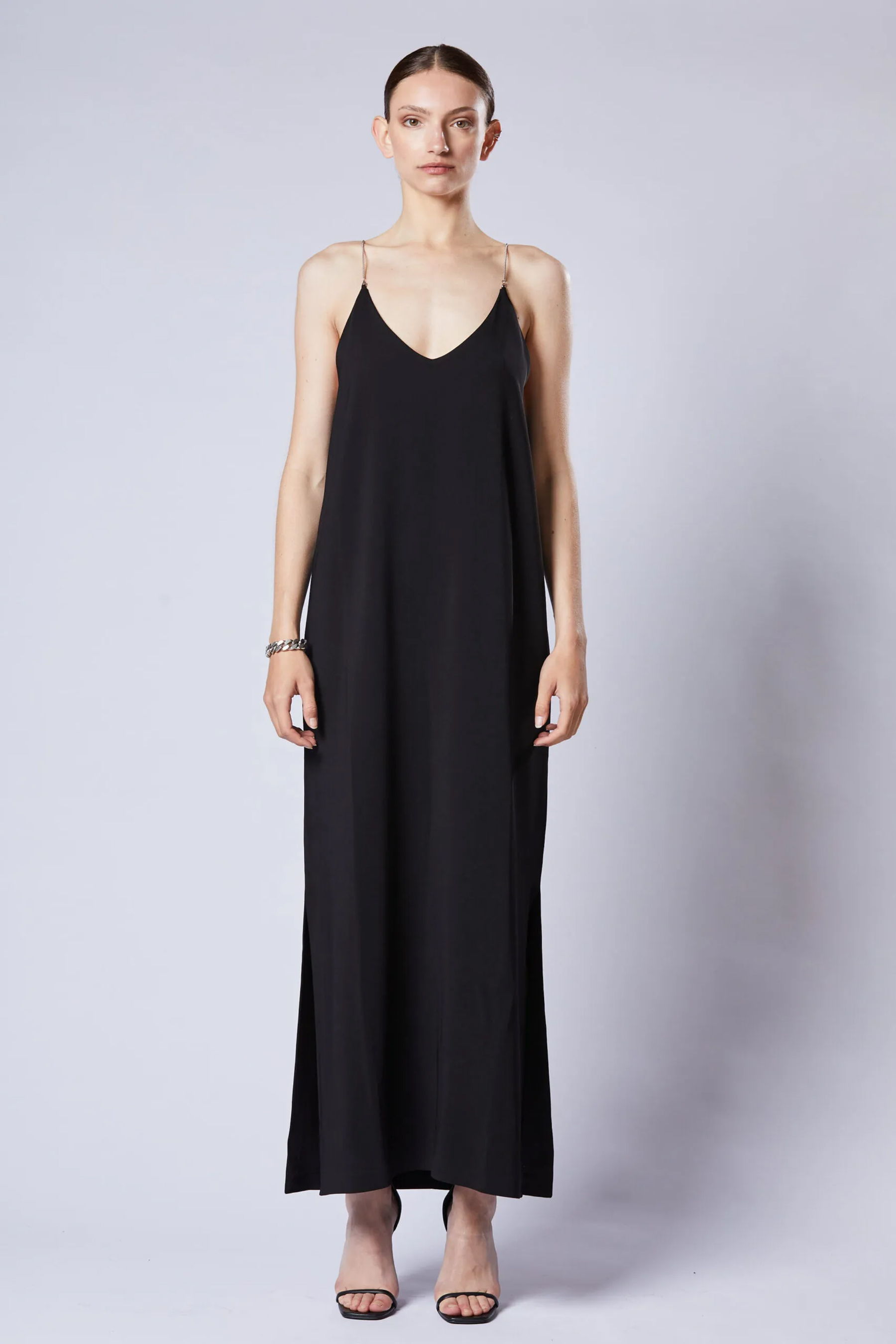 THOM KROM Viscose Stretch Slip Dress