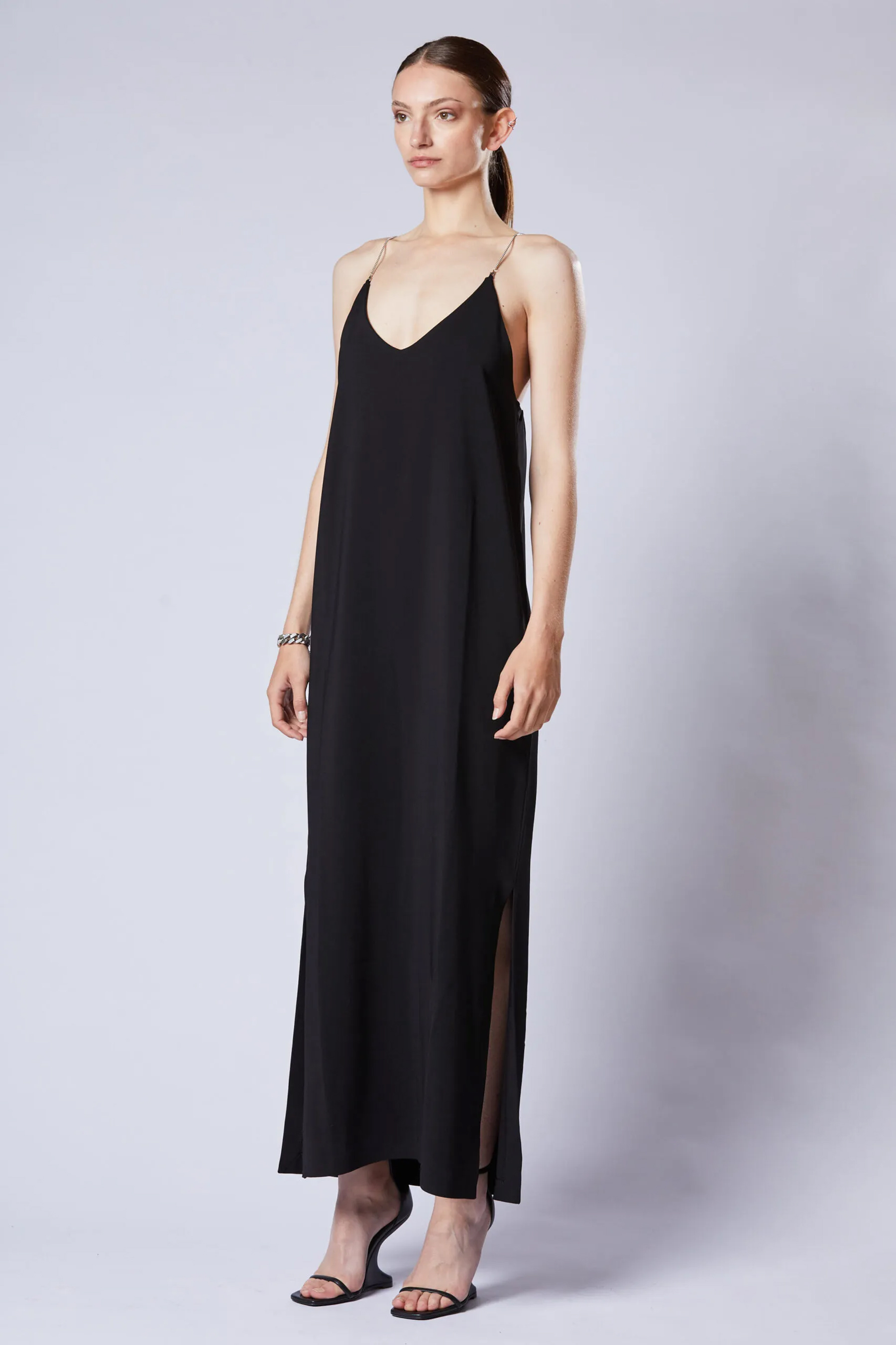 THOM KROM Viscose Stretch Slip Dress