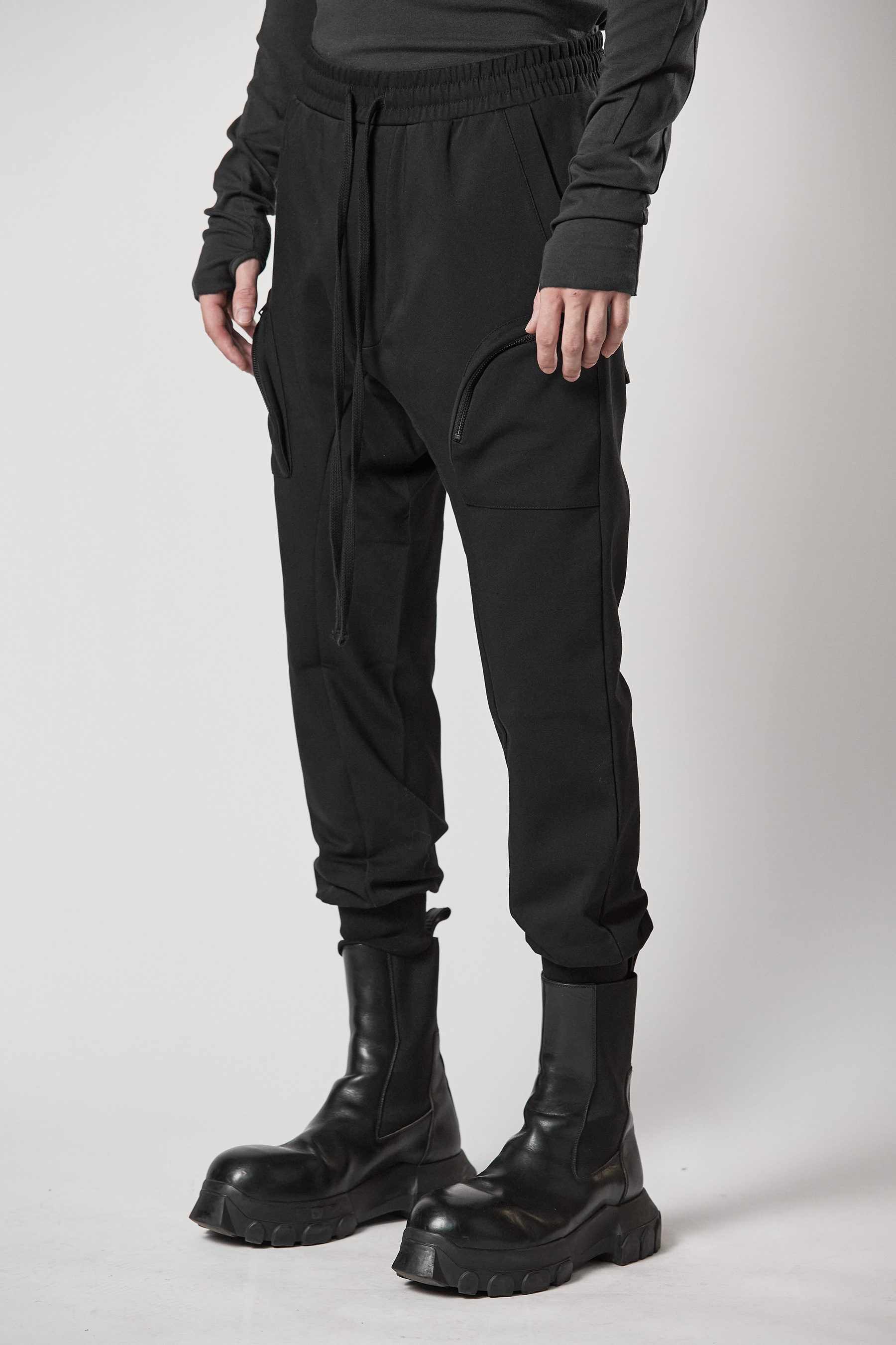 THOM KROM Cotton-Nylon-Stretch Cargo Pants