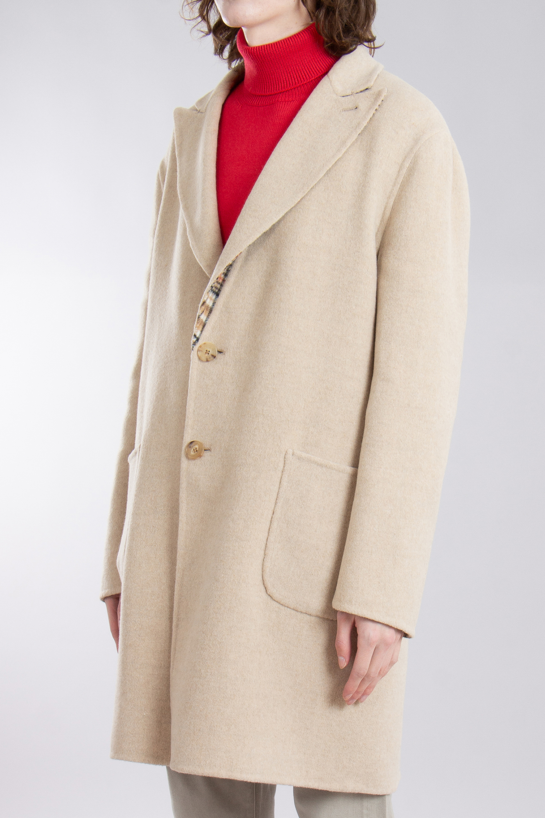 ETRO Reversible Wool Blend Coat