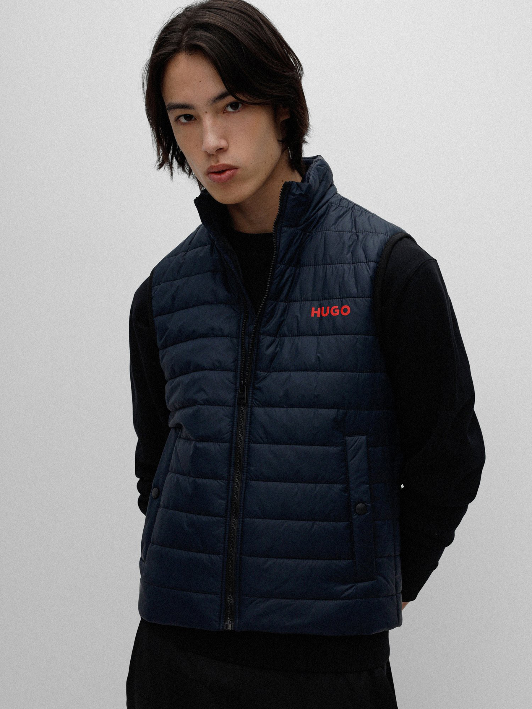 HUGO Padded Recycled Nylon Vest Bentino