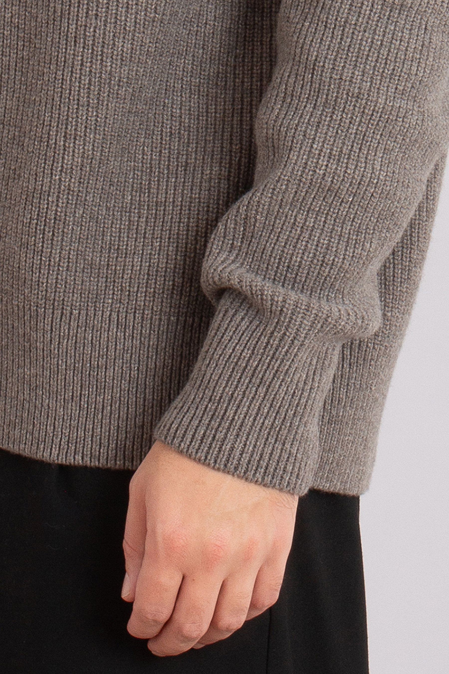 BOSS Recycled Wool Turtleneck Sweater C-Evento