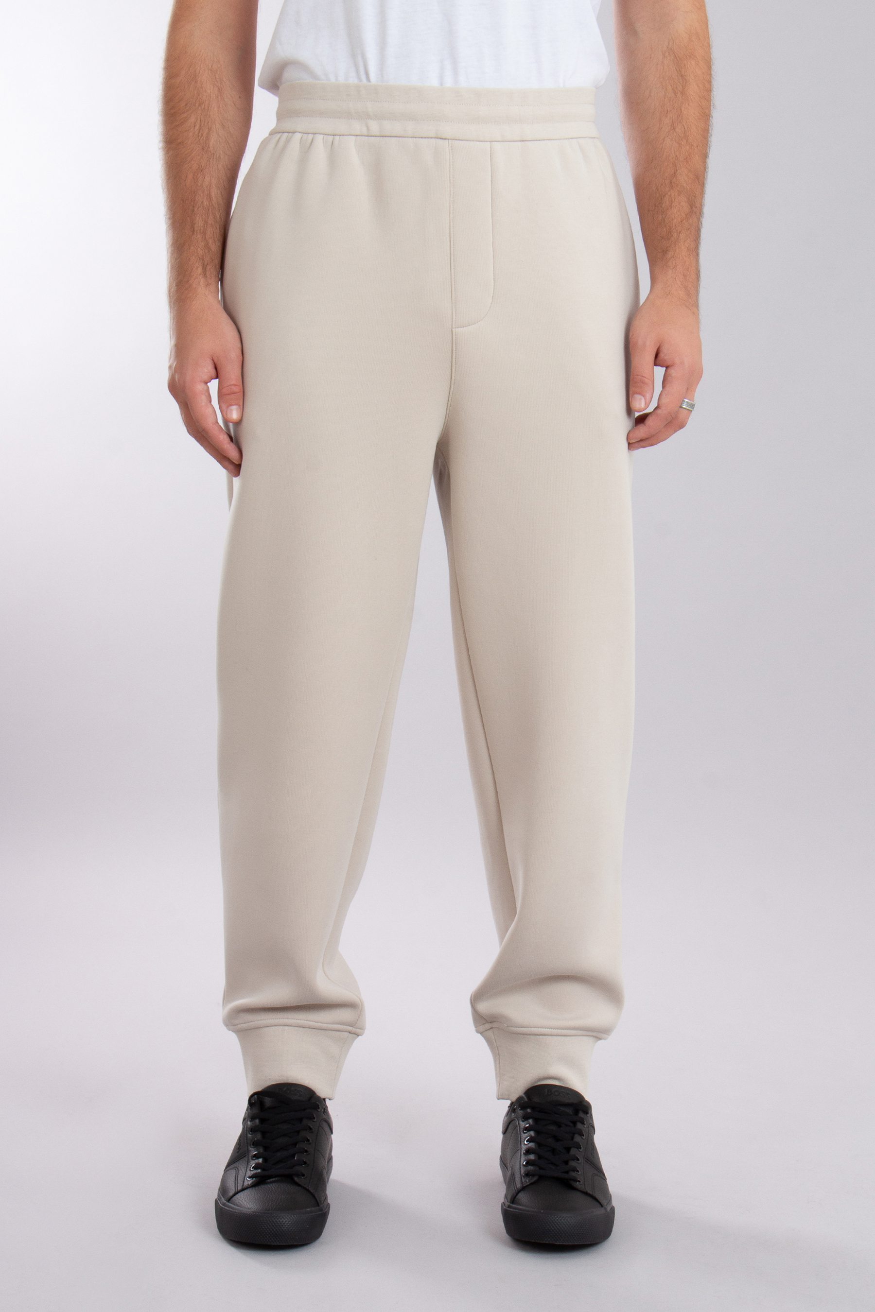 EMPORIO ARMANI Cotton Blend Jersey Sweatpants