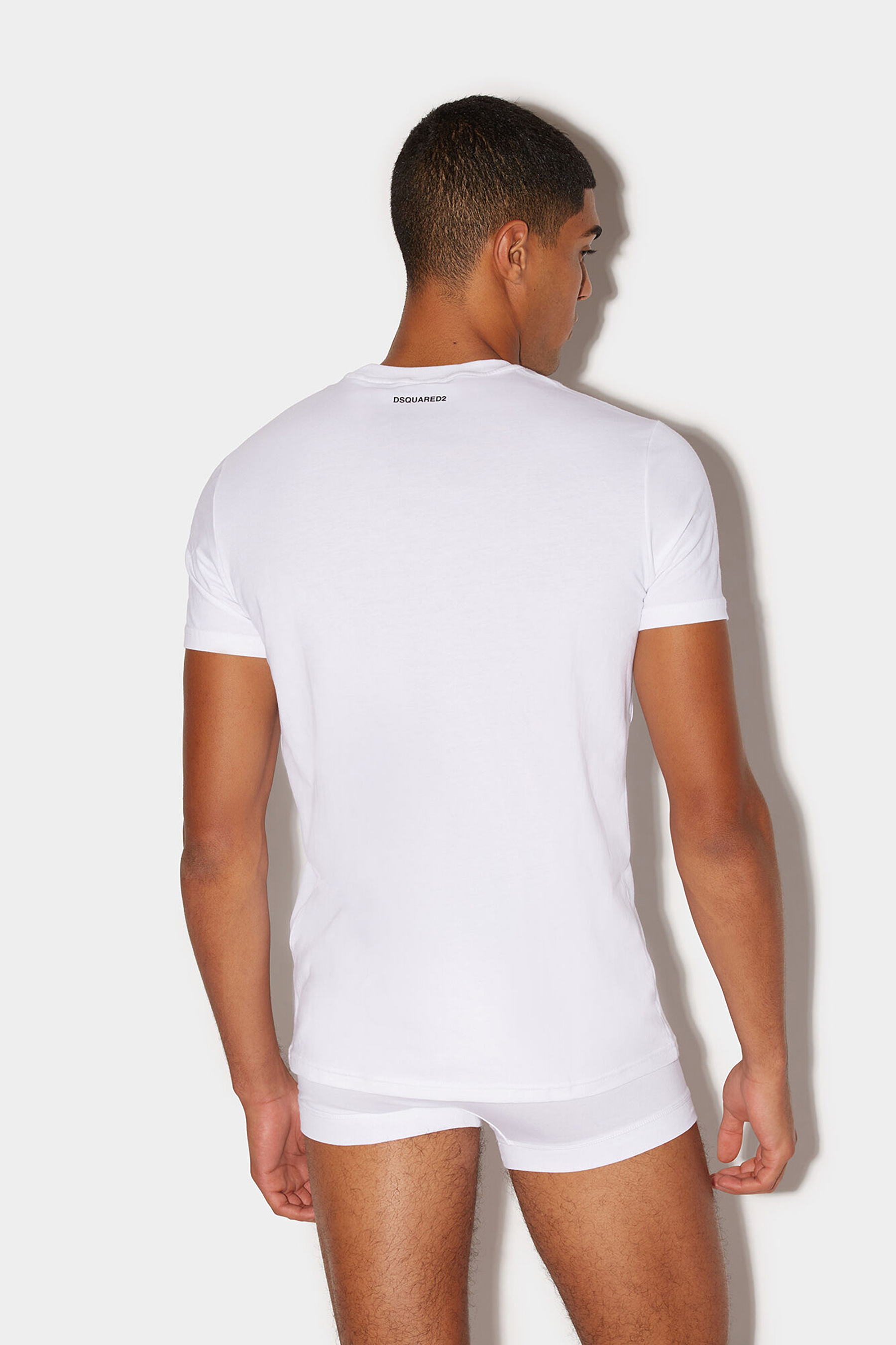 DSQUARED2 2-Pack Micromodal Stretch Crew Neck T-Shirt