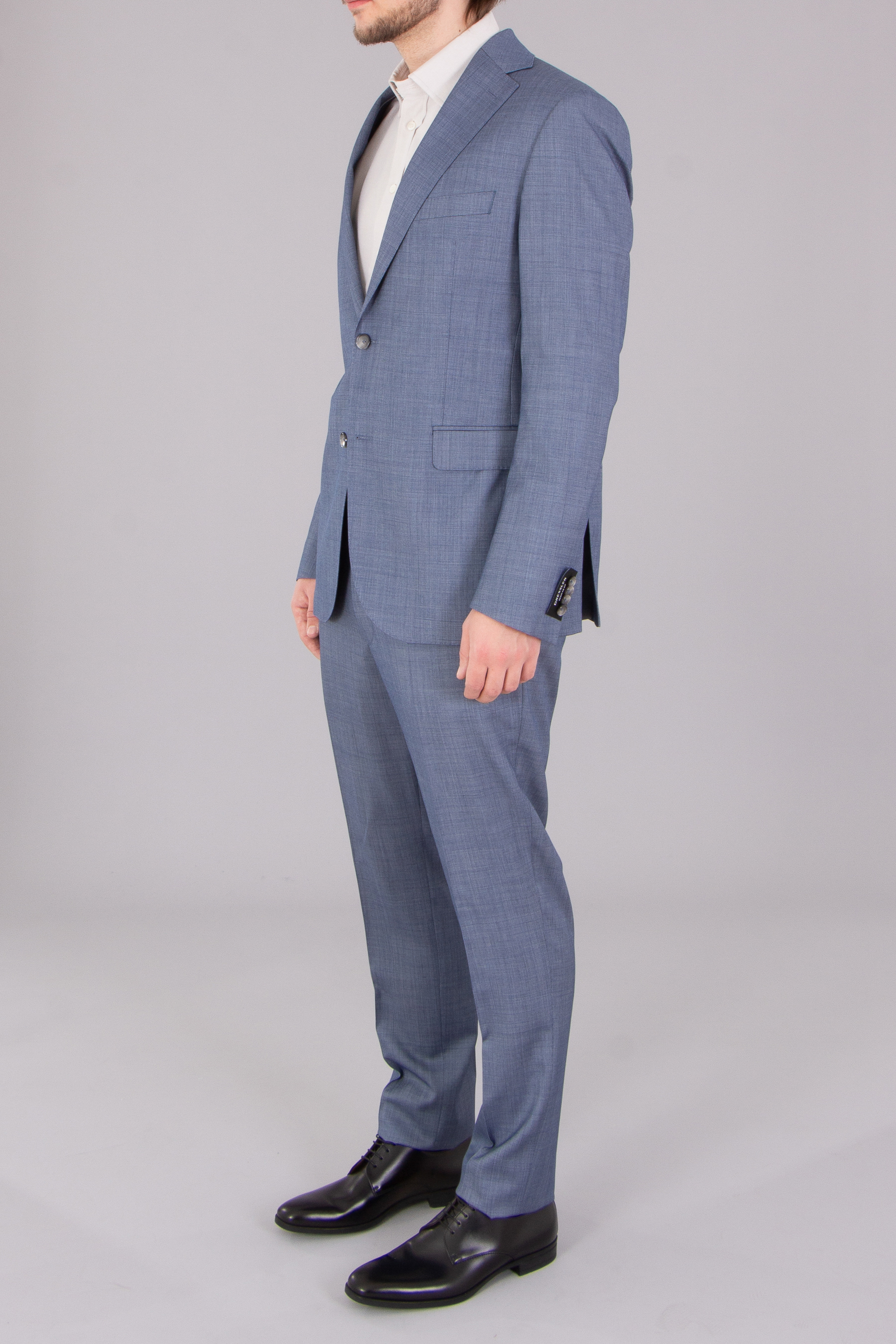 DRESSLER Regular Fit Virgin Wool Suit Sean