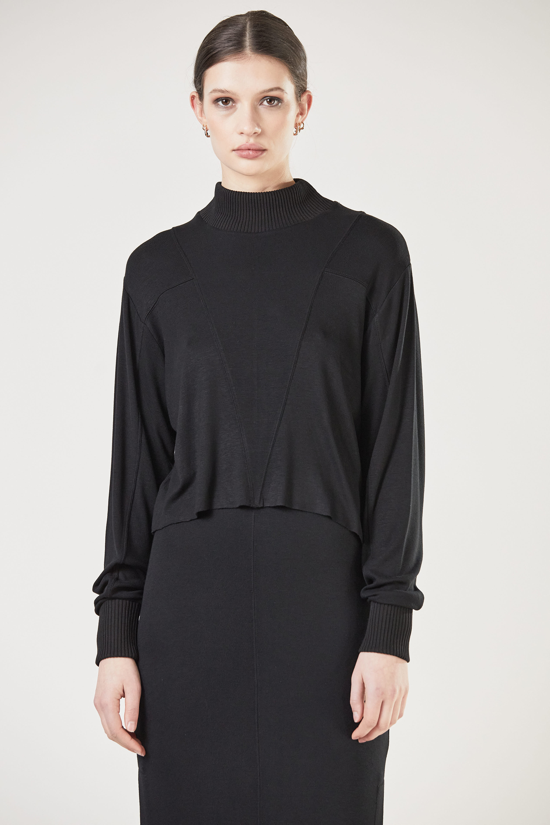 THOM KROM Viscose Stretch Longsleeve T-Shirt