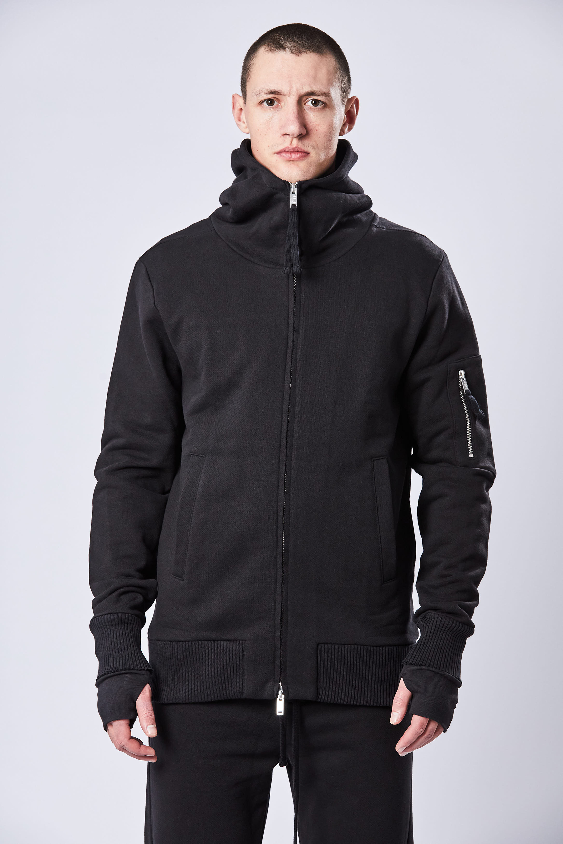 THOM KROM Cotton Zip Hoodie 