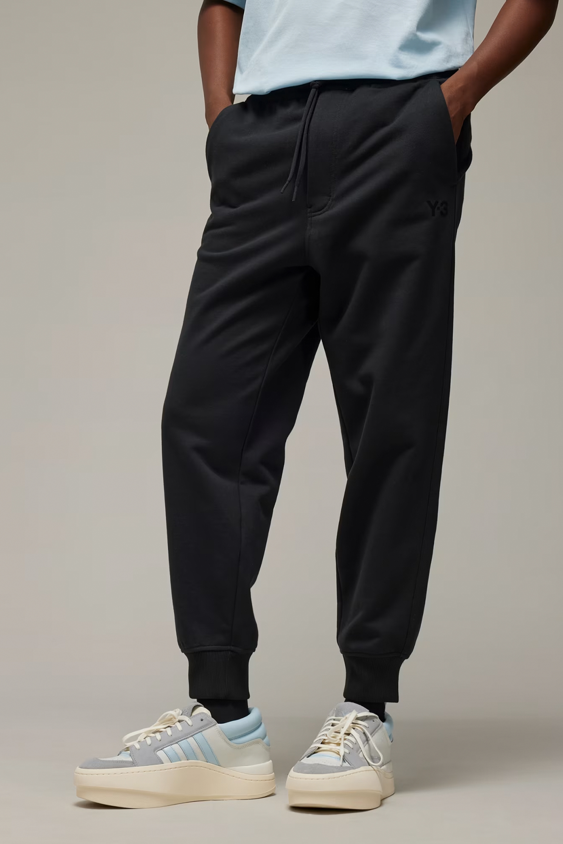 Y-3 Printed French Terry Cuffed Joggers