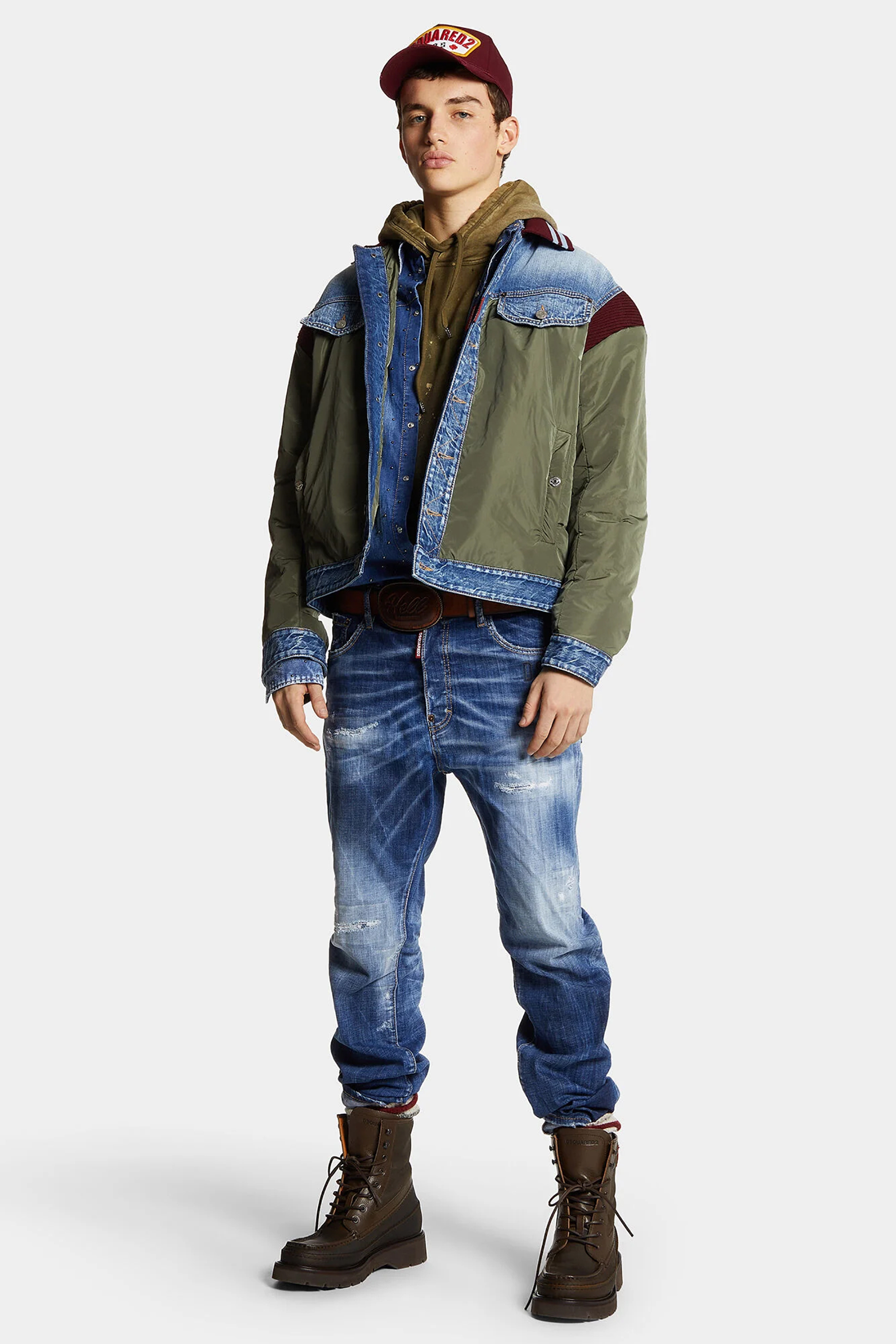 DSQUARED2 Varsity Denim Jacket