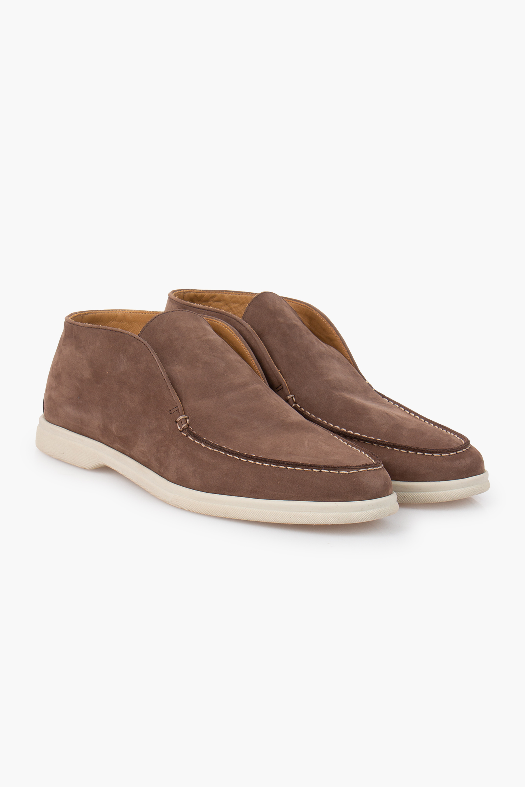 COLOMBO Leather Mid Loafers