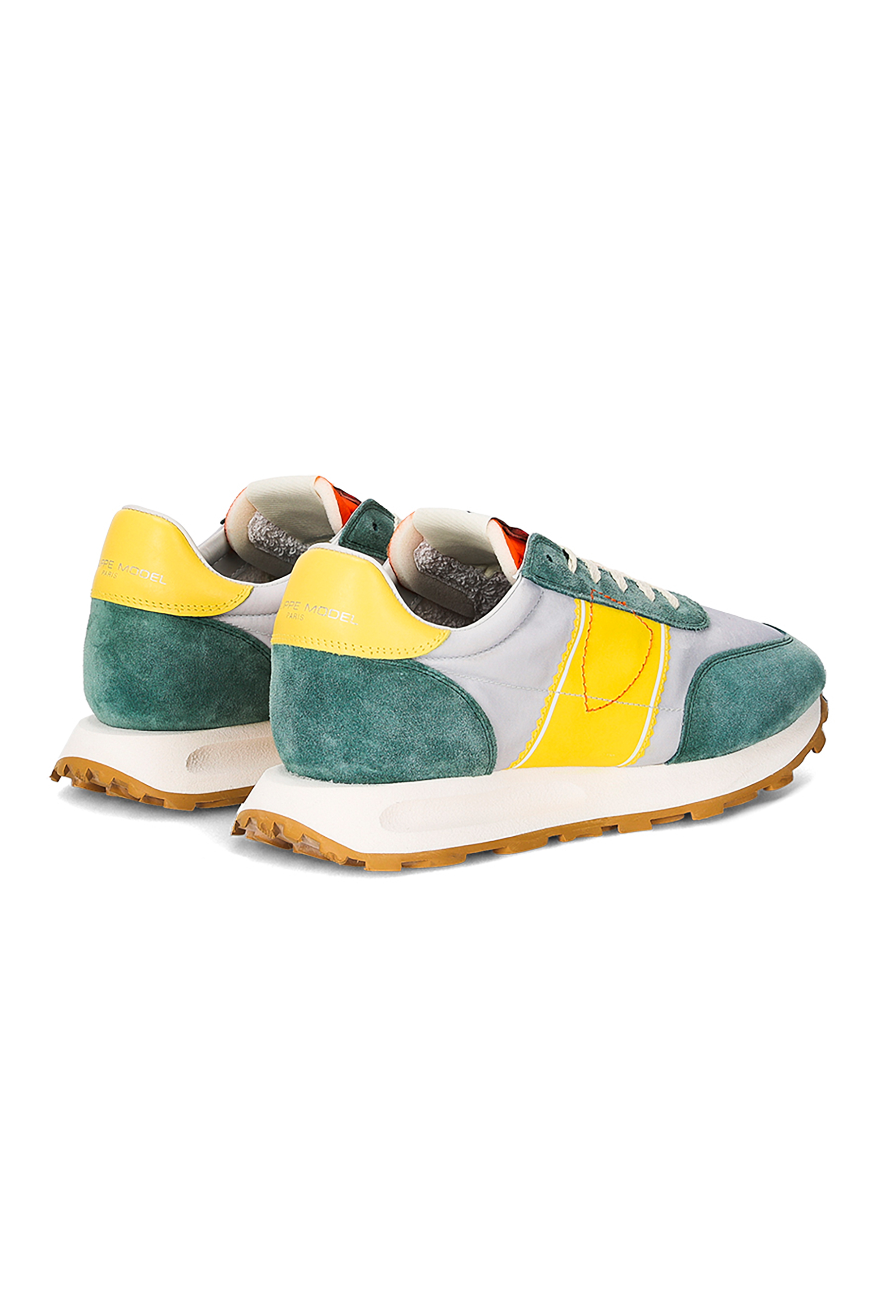 PHILIPPE MODEL Technical Fabric & Suede Sneakers Tour Low