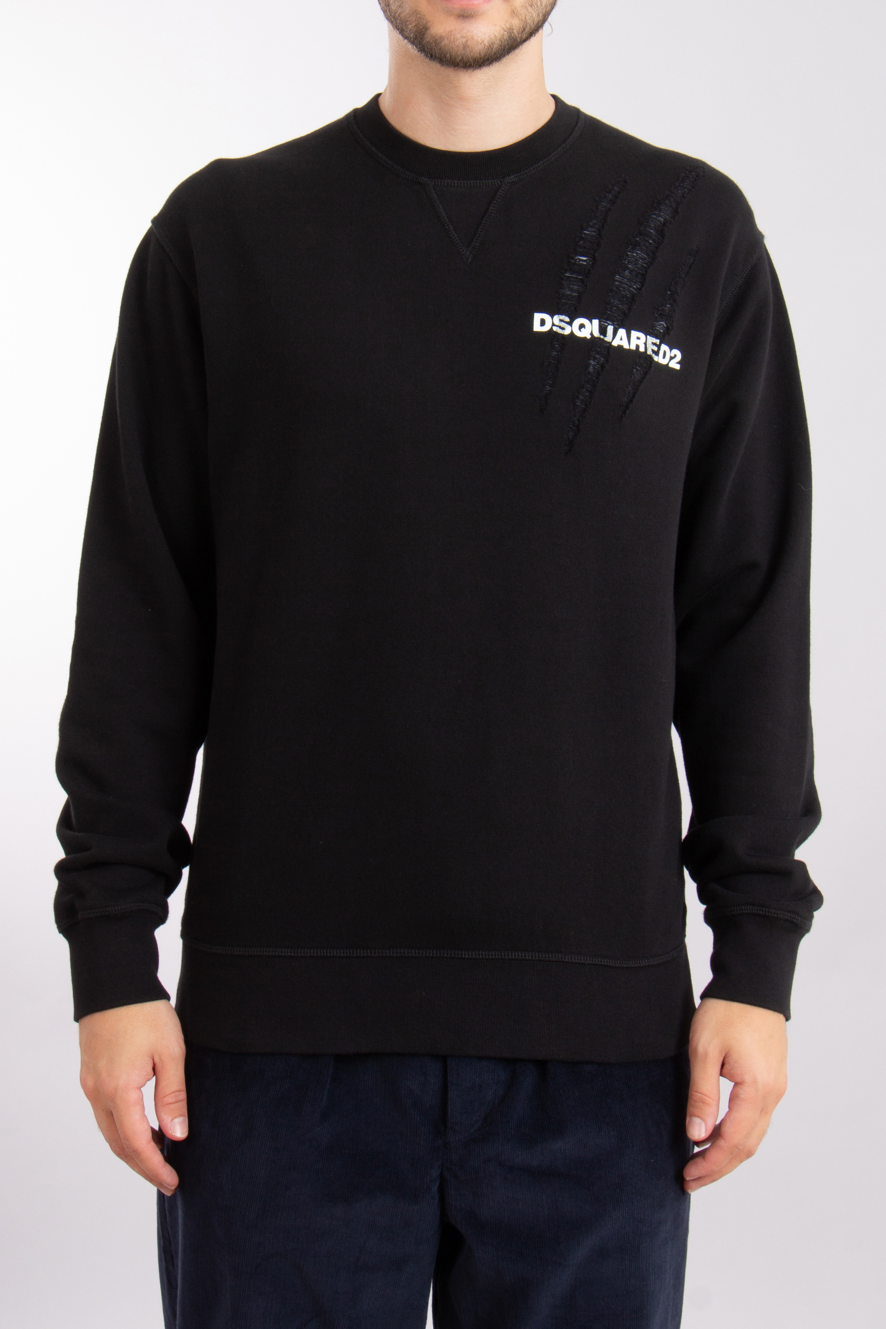 DSQUARED2 Printed Cooot Fit Cotton Sweatshirt