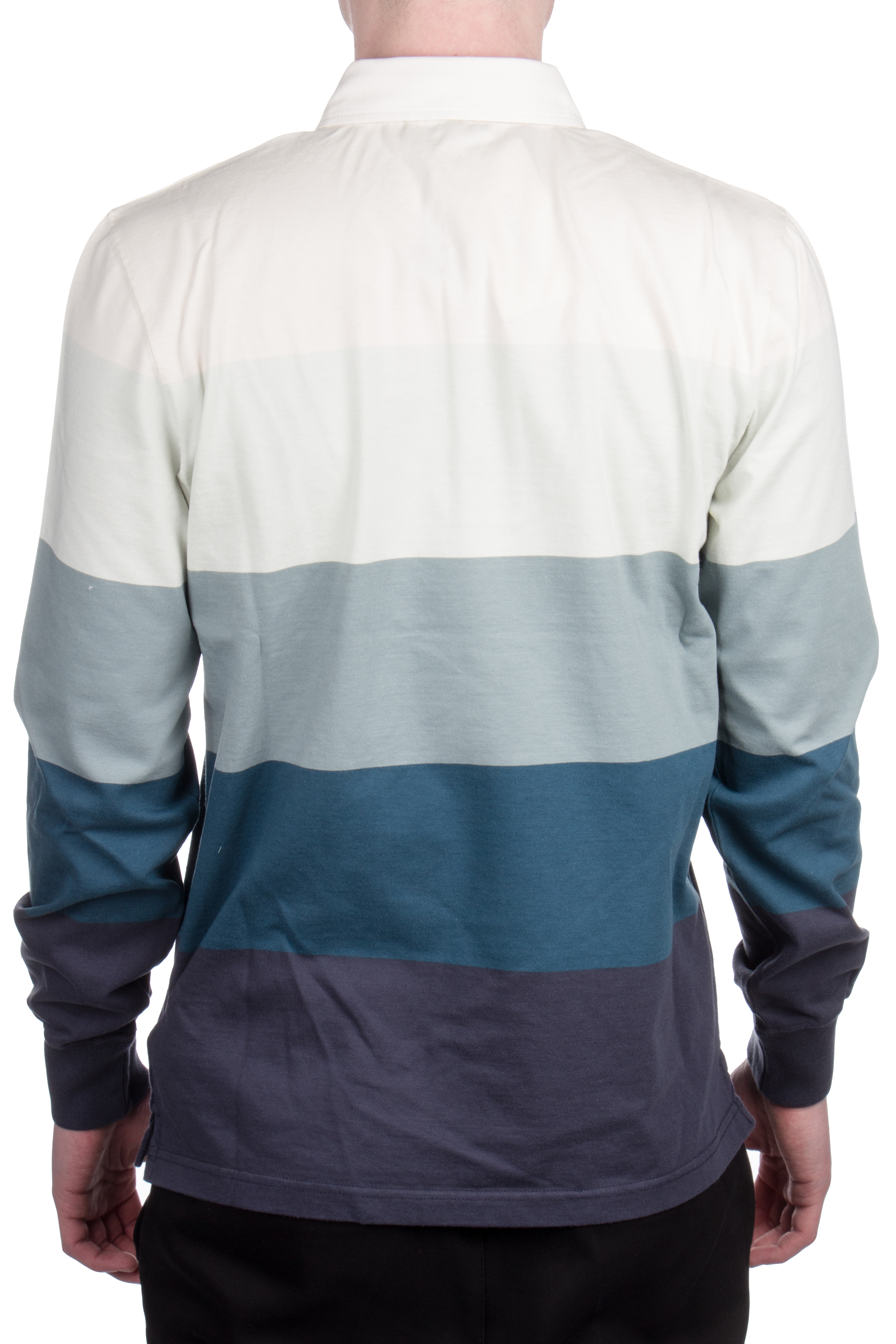 RON DORFF Colour Block Longlseeve Poloshirt