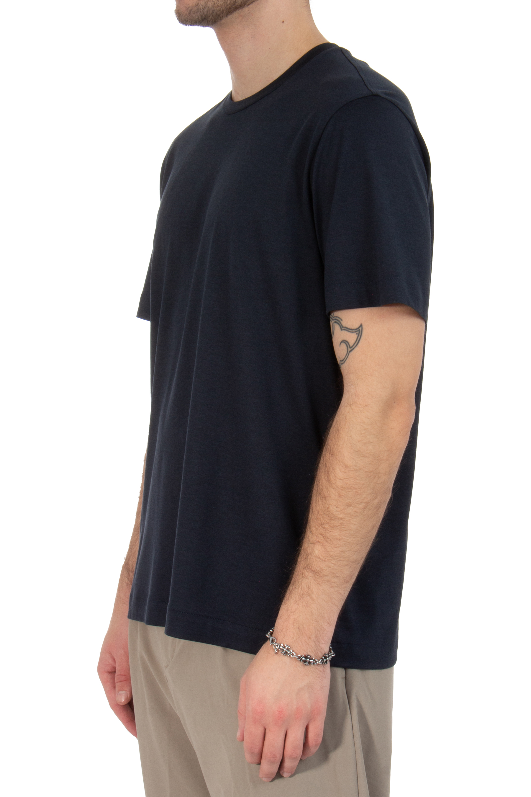 BRIONI Silk & Cotton Blend T-Shirt