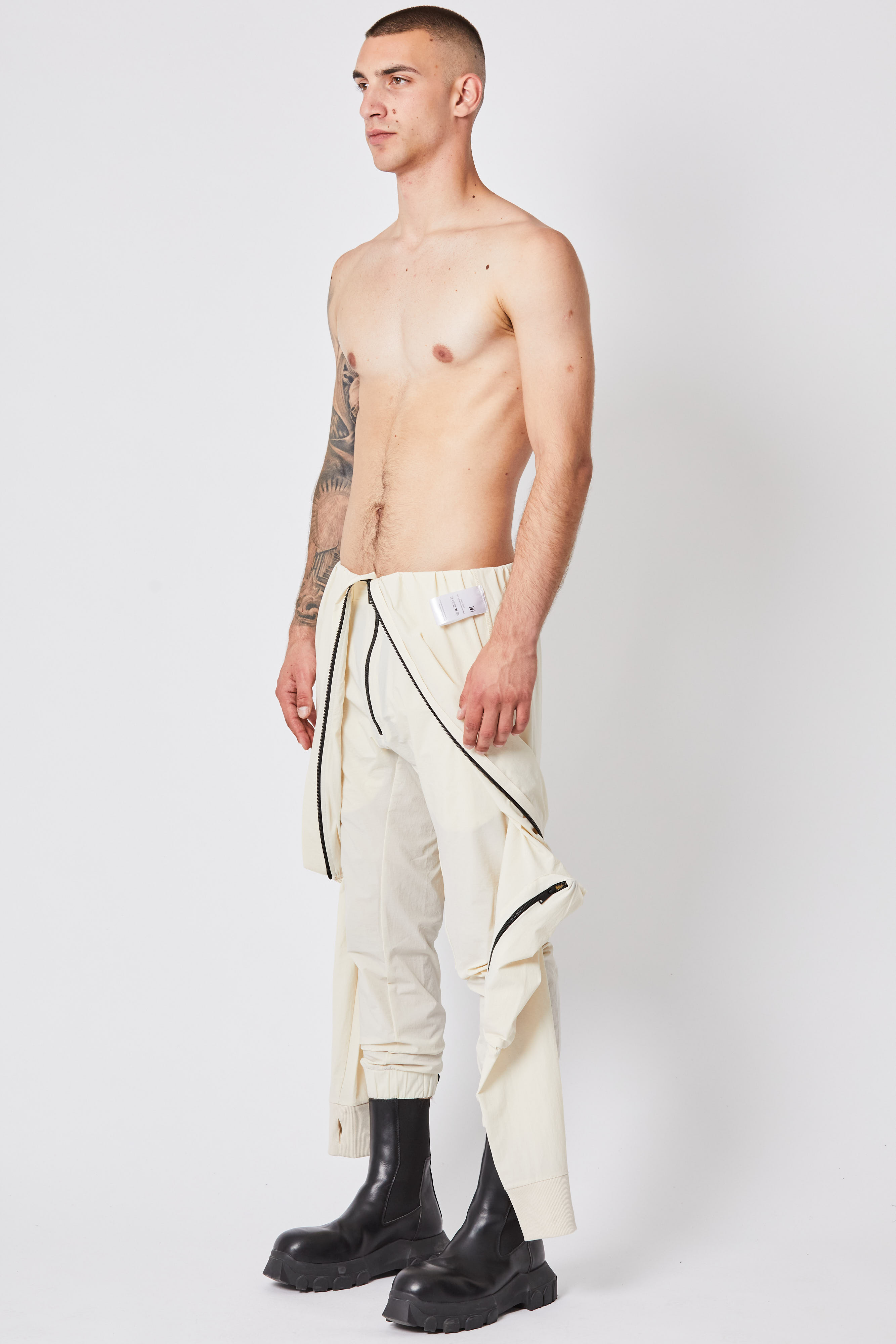 THOM KROM Long Sleeve Nylon Stretch Overall