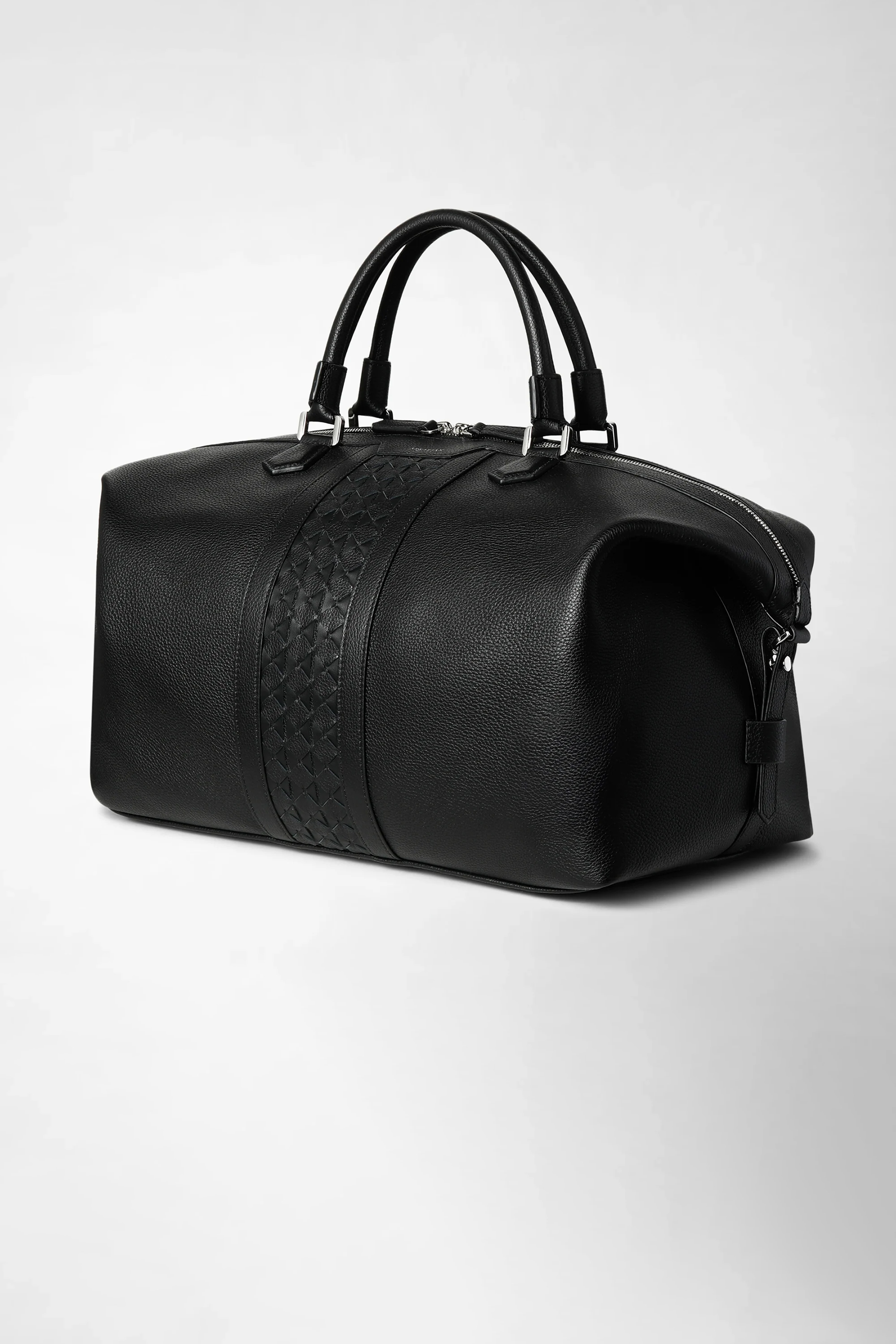 SERAPIAN Cashmere Leather & Mosaico Travel Bag