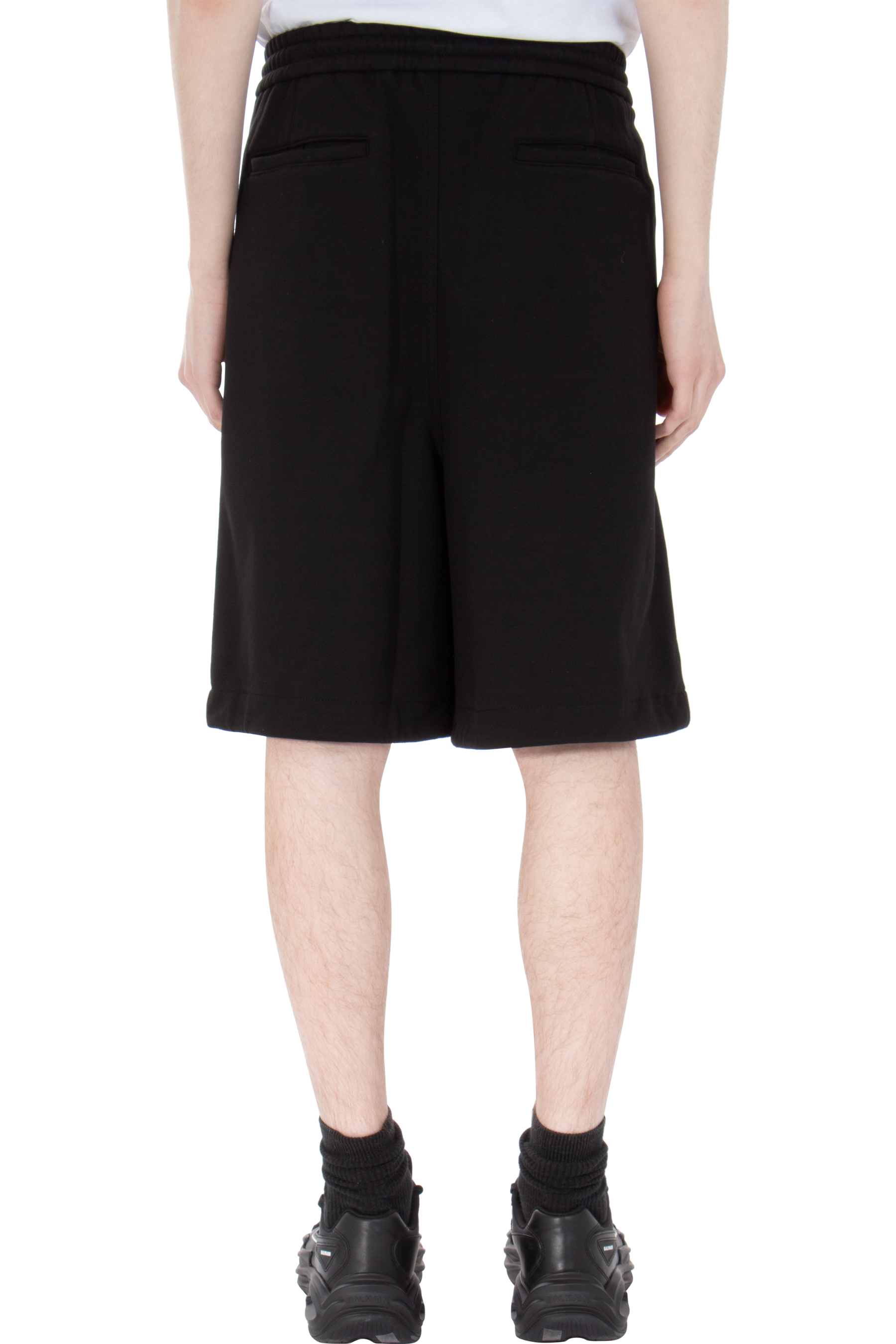 JUUN.J Wide Leg Cotton Shorts