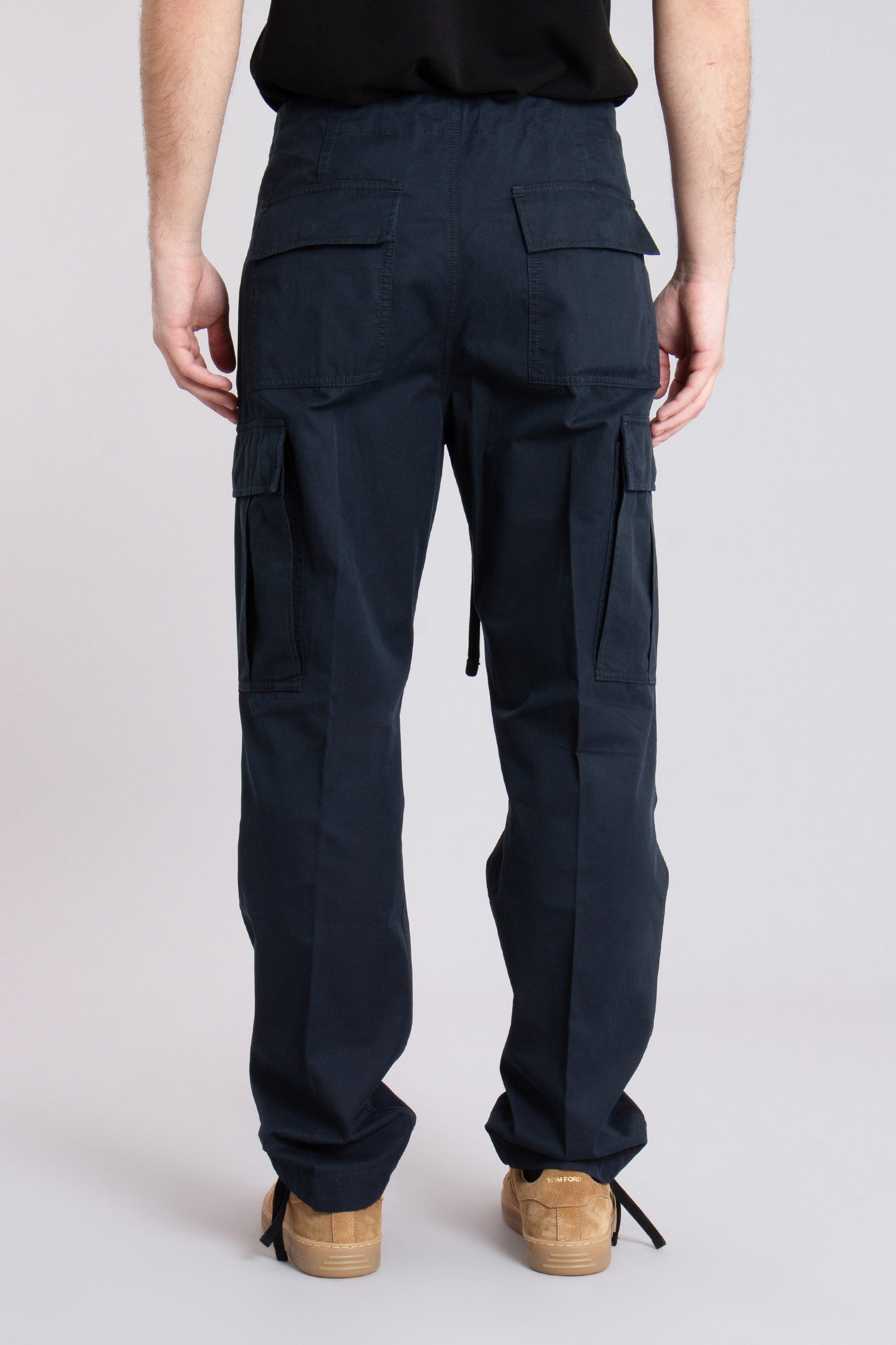 TOM FORD Enzyme Cotton Twill Cargo Pants