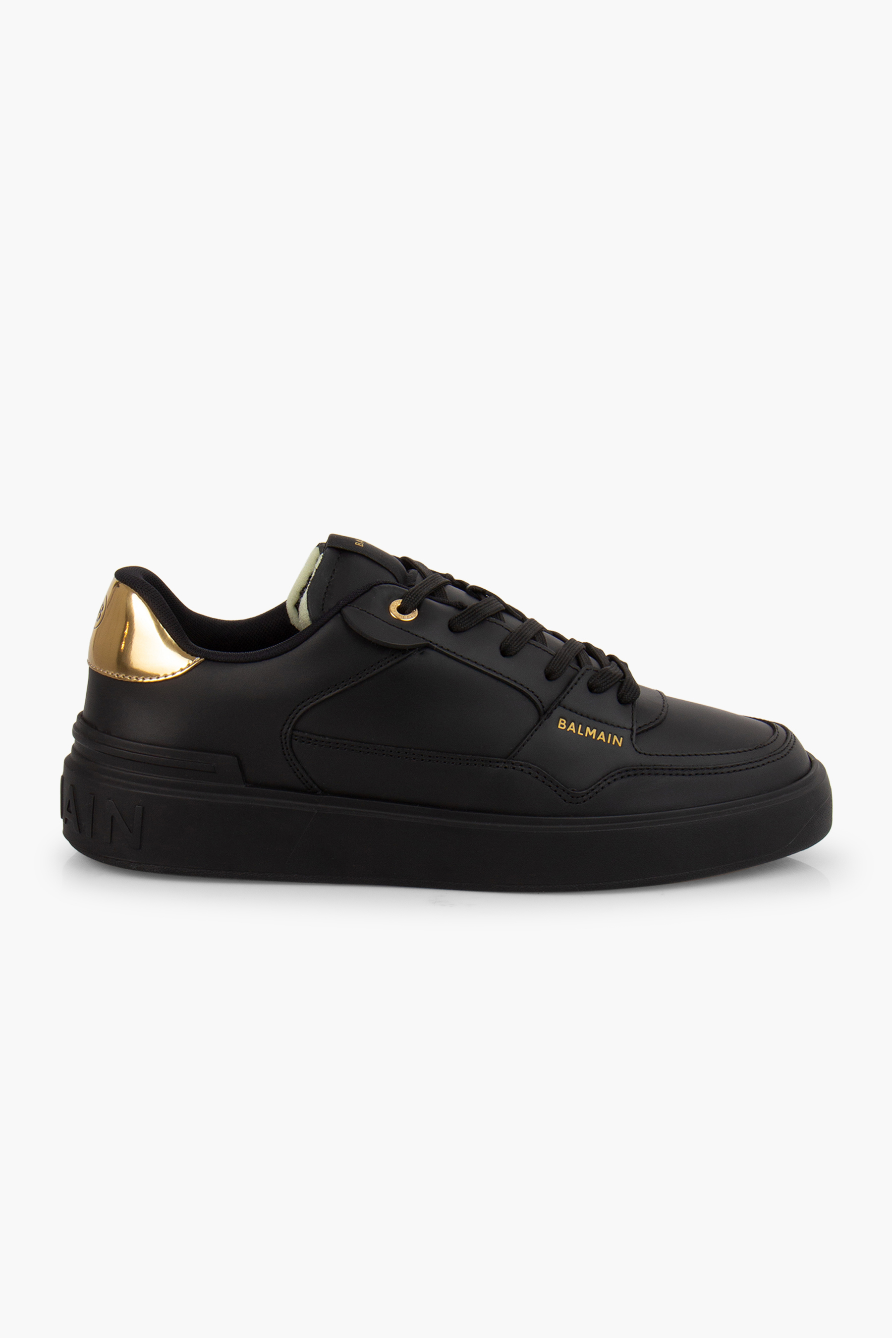 BALMAIN Leather Sneakers B-Court Flip