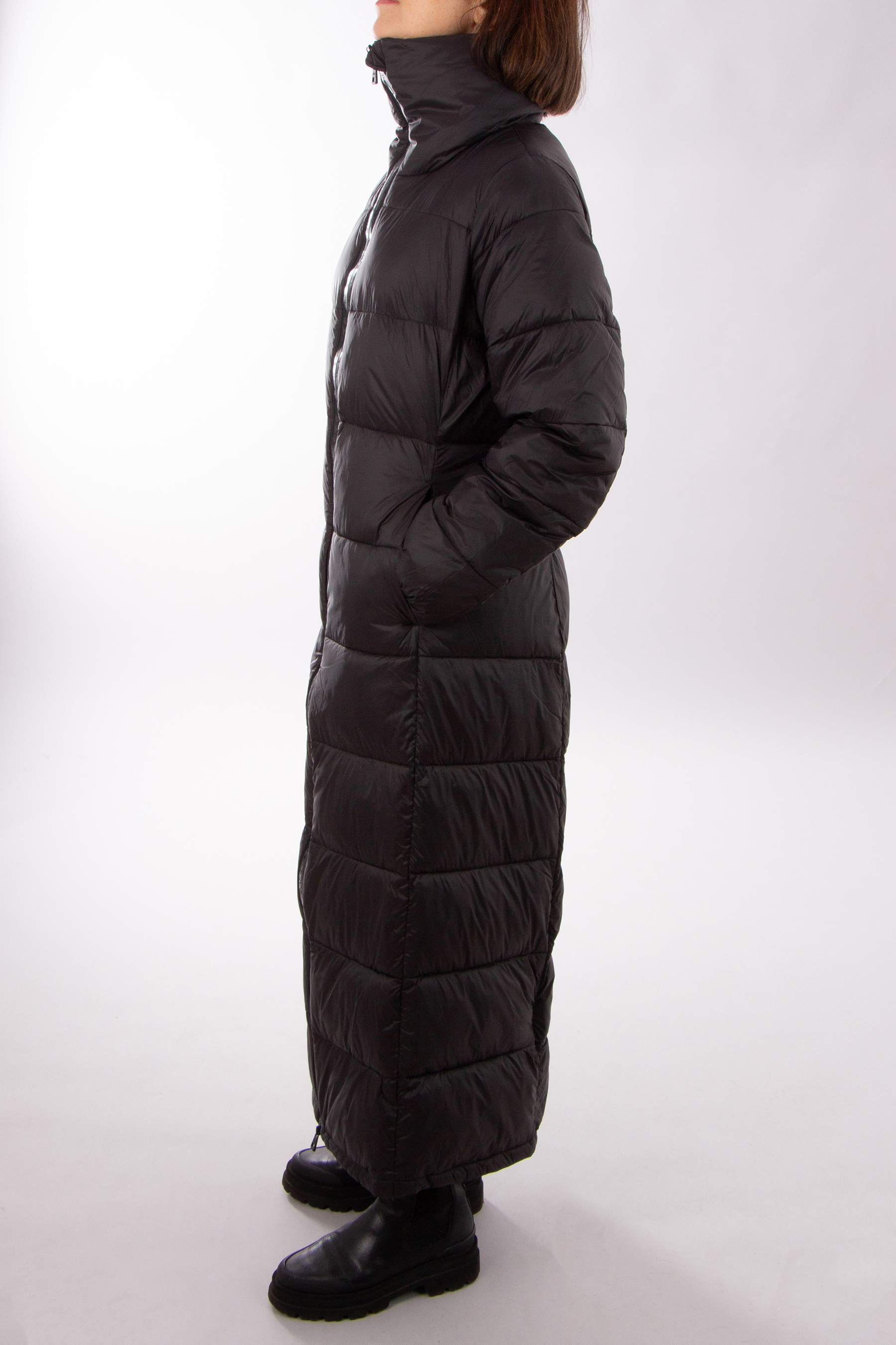 HUGO Quilted Nylon Coat Finola